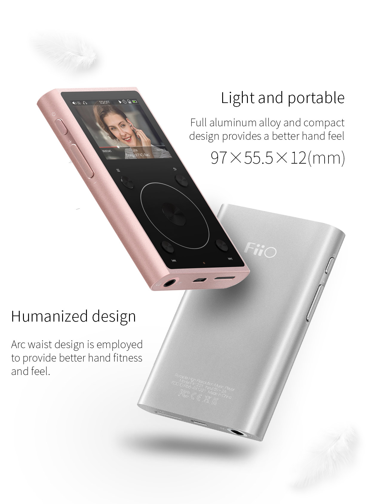 ขาย FiiO x1ii สุดยอดเครื่องเล่นเพลง HiFi พกพารองรับ lossless 192khz/32bit , bluetooth 4.0 , touch wheel