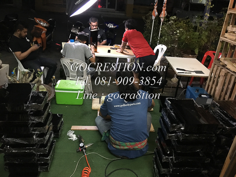 งาน อะคริลิค แปรรูป ตามแบบ April 2018 by GO CREATION