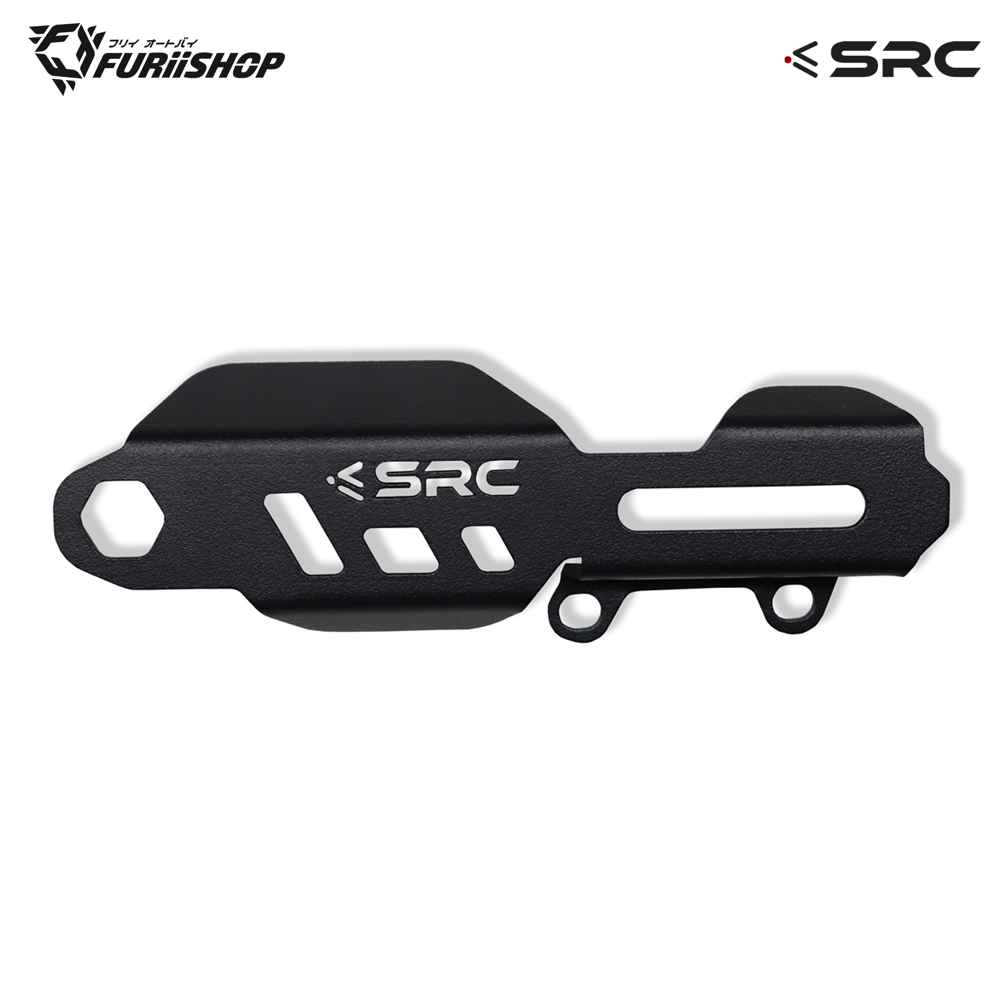 การ์ดฝาครอบปั้มเบรคหลัง SRC REAR COVER PUPMBRAKE FOR ROYAL ENFIELD HIMALAYAN LS 410 2017/2020