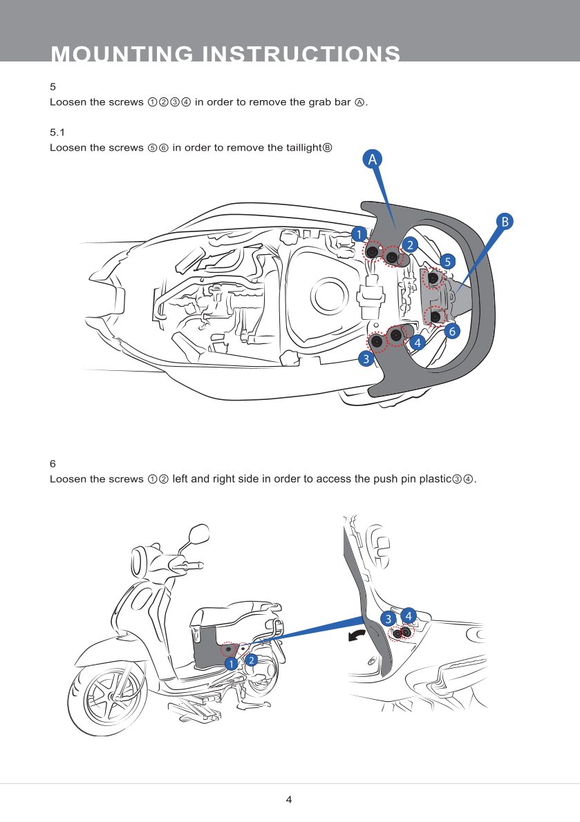 โช๊คหลังแต่ง Ohlins YA315 For Yamaha Fazzio 125 ปี 2022