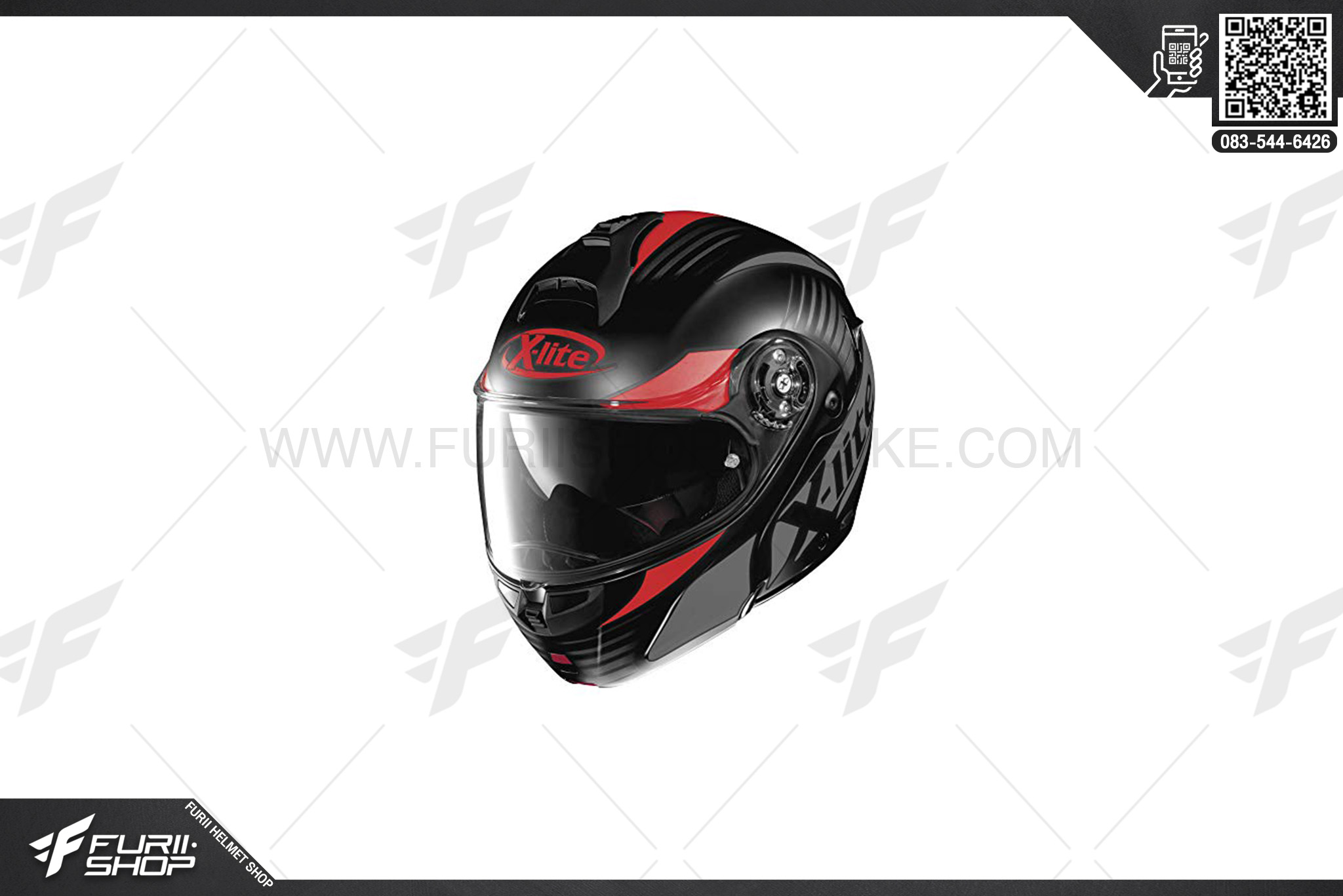 หมวกกันน็อค X-LITE X-1004 Nordhelle Red (10)