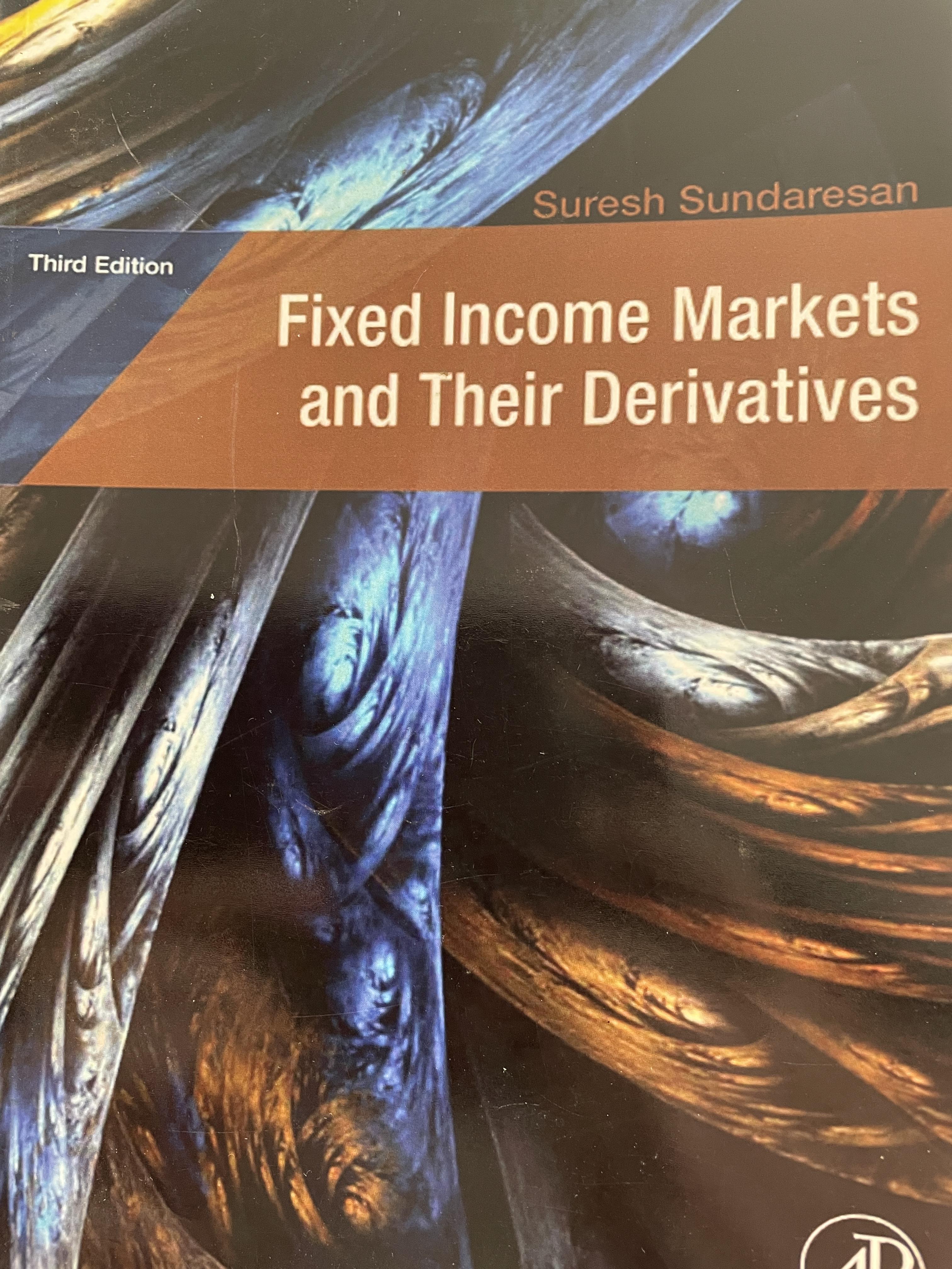 FIXED. INCOME MARKETINGS AND THEIR DERIVATIVES 0 กก.