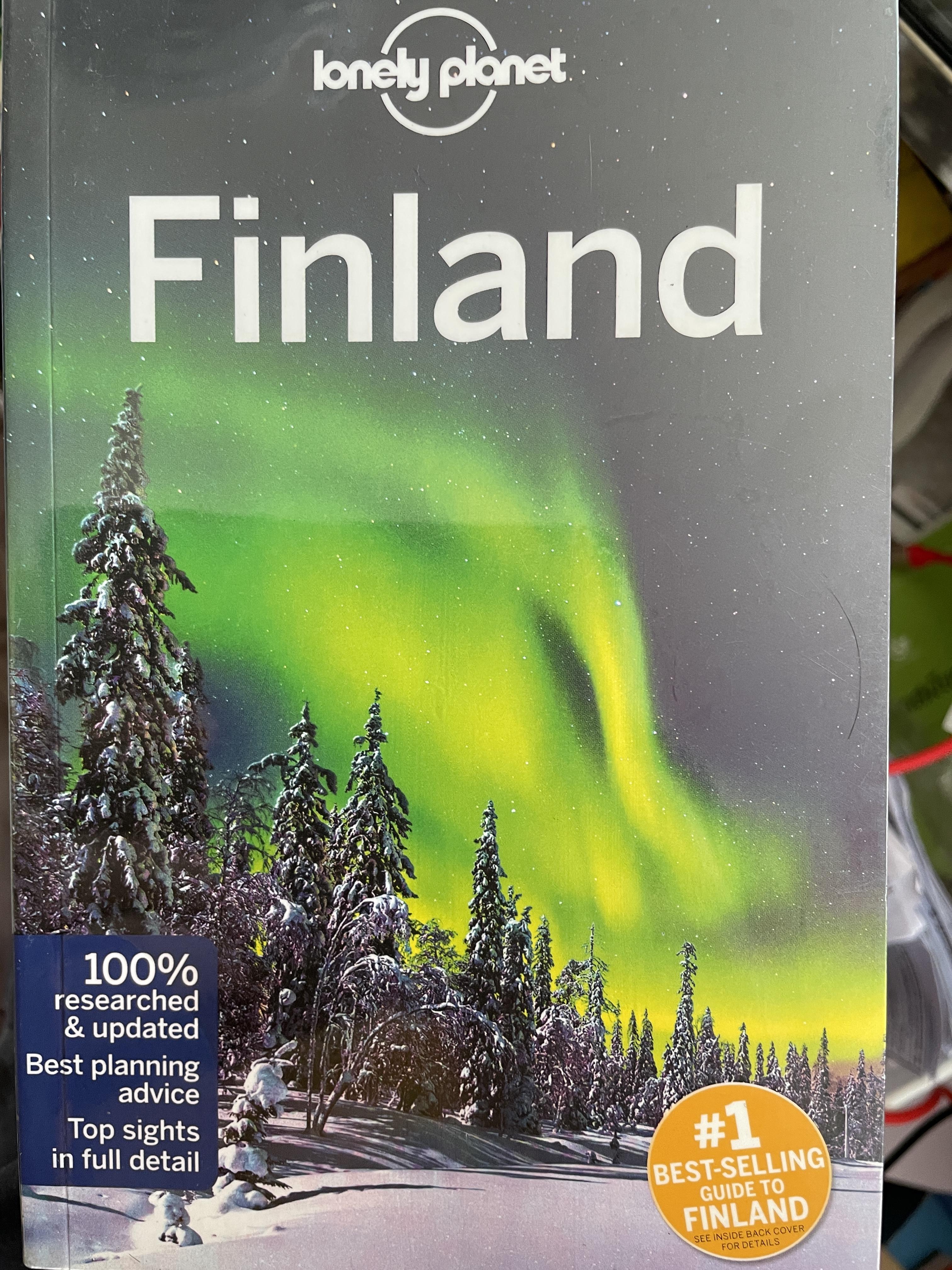 FINLAND. 100 % researched. & updated. Best. Planning advice. Top. sights in full. detail. lonely planet 1,500 กรัม
