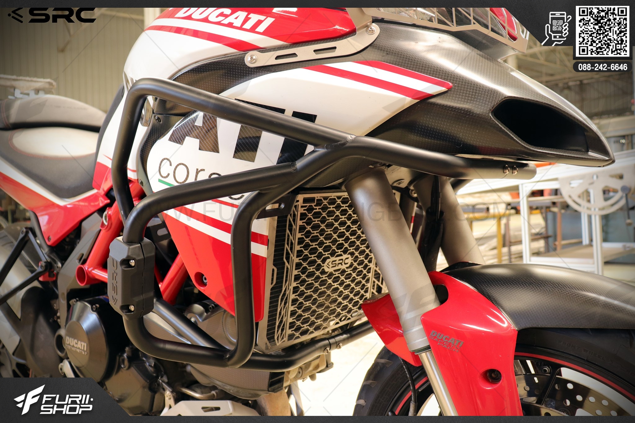 แคชบาร์ SRC FOR DUCATI MULTISTRADA 1200 2010-2014