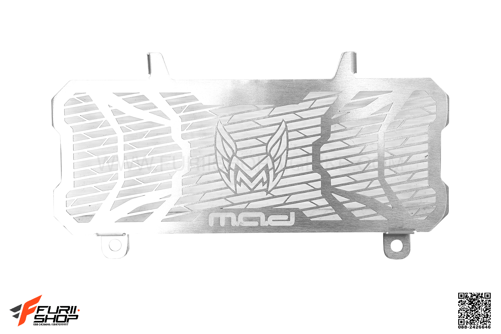 การ์ดหม้อน้ำ Radiator Guard M.A.D Silver FOR HONDA CB150R 2017