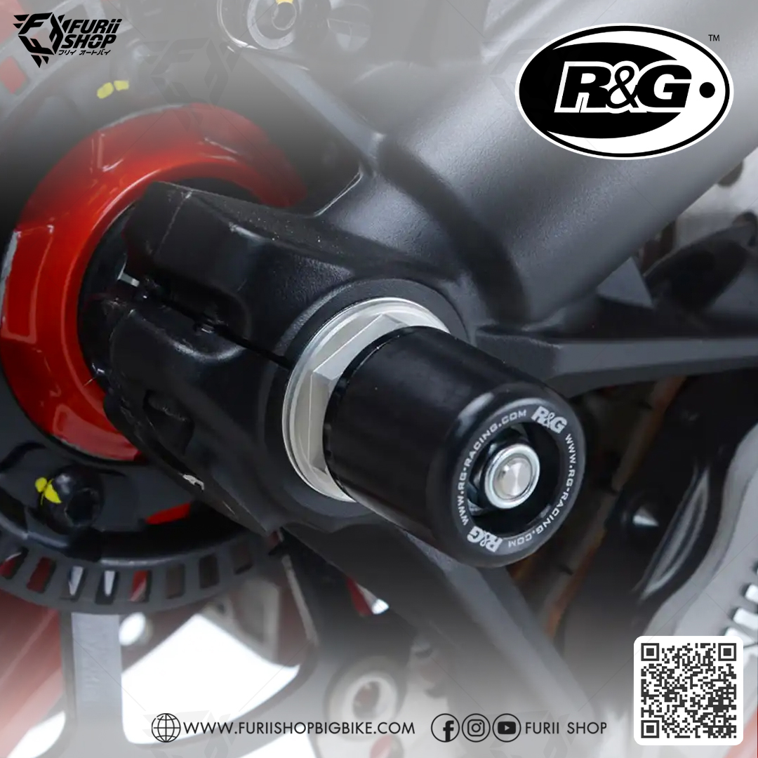 กันล้มหน้า R&G Front Protector : for Ducati Monster 1200/821