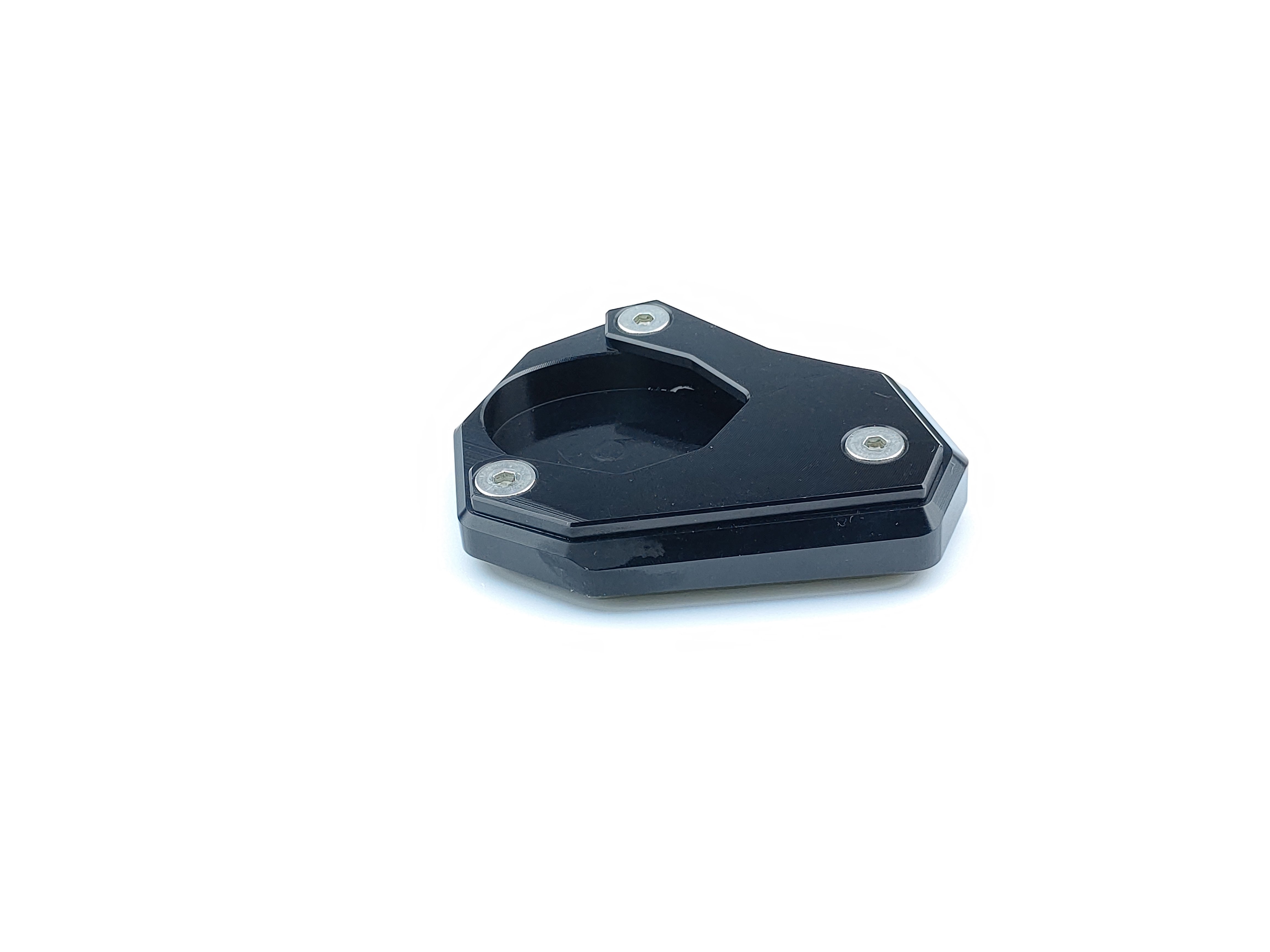ตีนเป็ด แผ่นรองขาตั้ง Ninja400,Z400 2018-2021 งานCNCอลูมิเนียมคุณภาพสูงแข็งแรงทนทาน