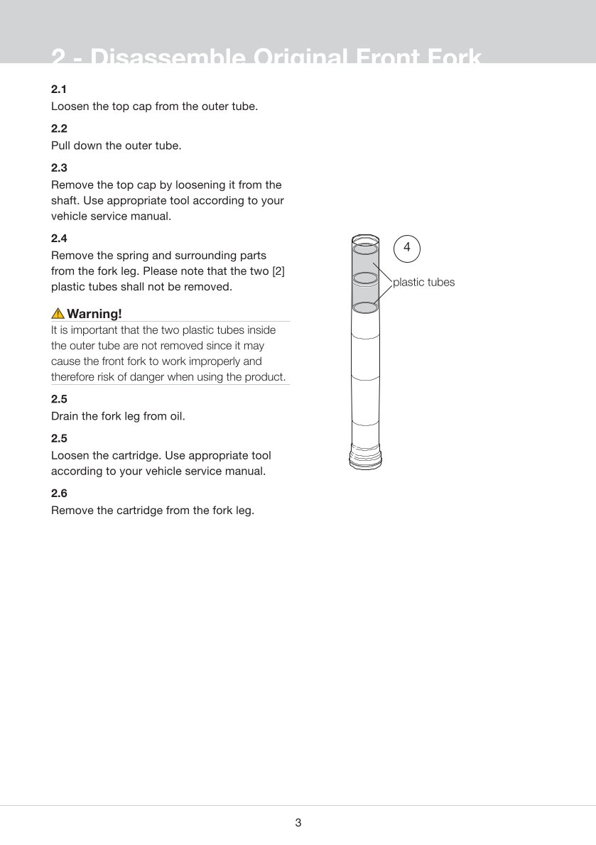 สปริงโช้คหน้า Ohlins FGK212 For BMW S 1000 RR HP 4 2013-2014