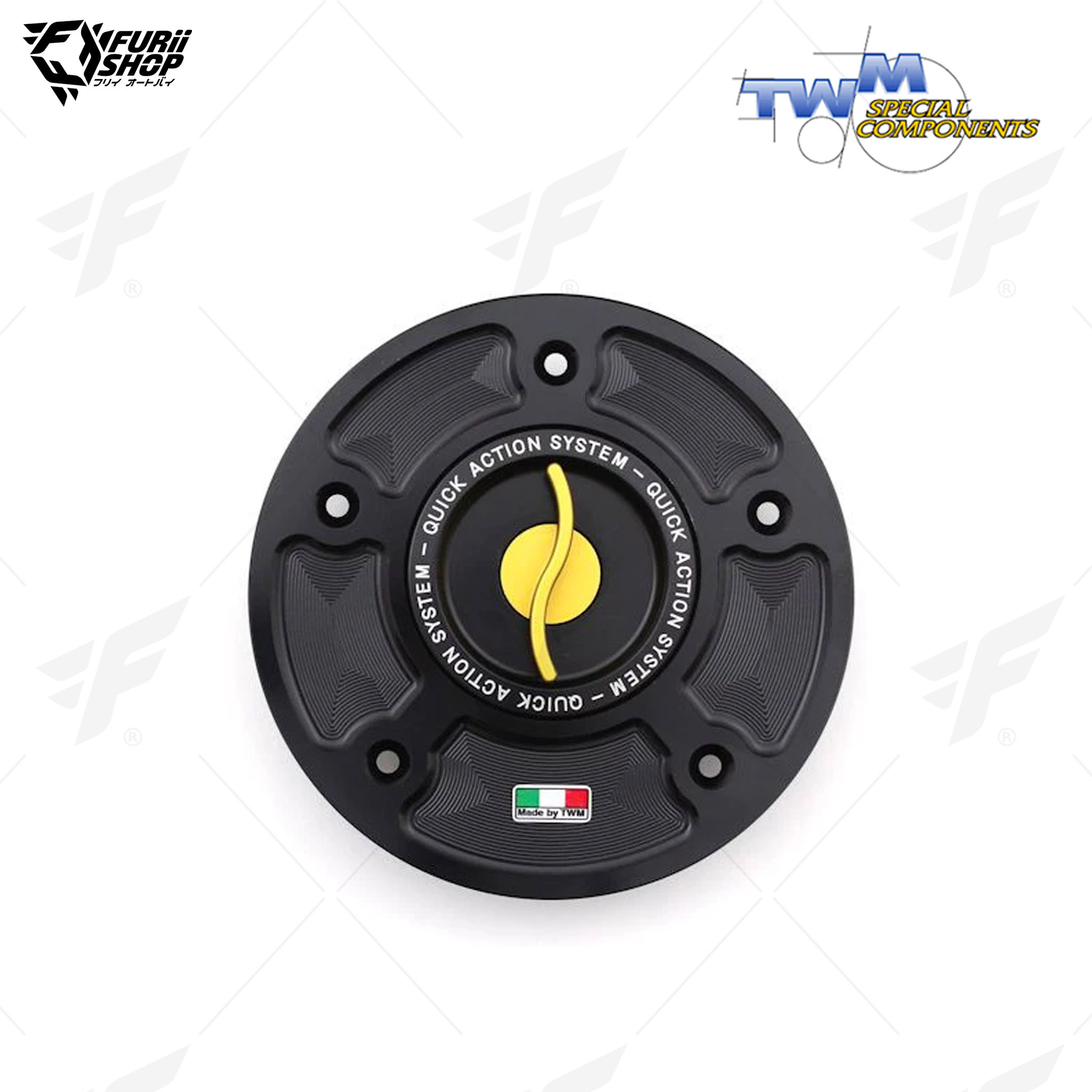 ฝาถังน้ำมัน Aluminium Fuel Cap TWM THPR.02 : for Honda CBR 1000 RR / SP 14-16