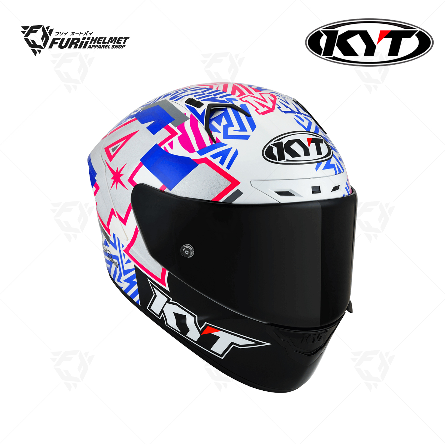 หมวกกันน็อค KYT : NZ-RACE ESPARGARO 2022 REPLICA WITH RAW/E06