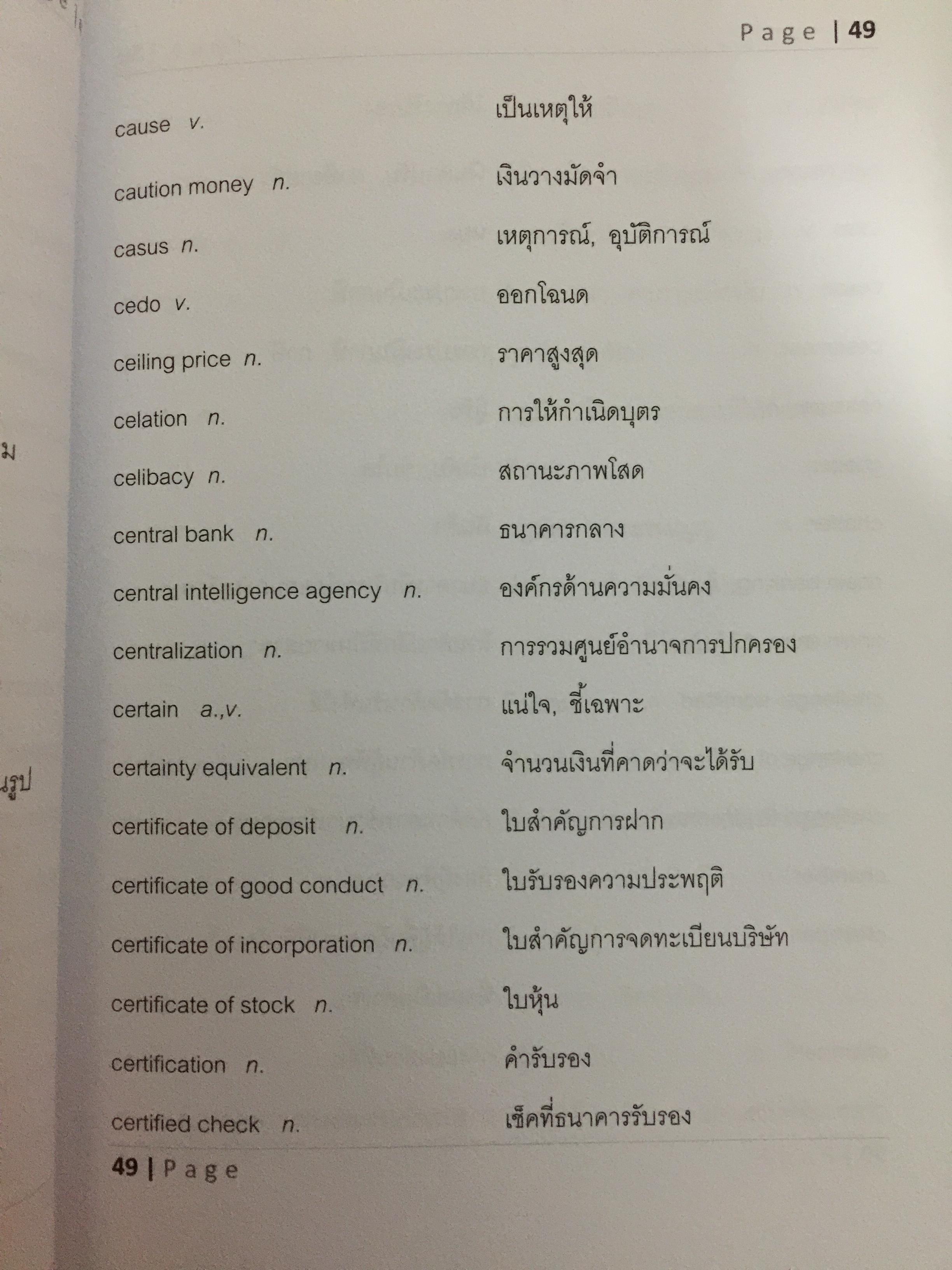 พจนานุกรมศัพท์กฎหมายและธุรกิจ(ฉบับย่อ). LEGAL & BUSINESS TERMS. โดย รุ่งโรจน์ สุภรพิพัฒน์อาภา(เตยต่อวงศ์) 0 กก.