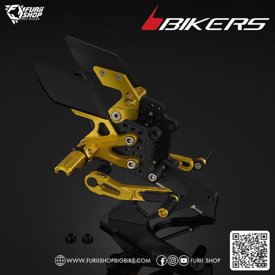 ชุดเกียร์โยง (Y0185) Bikers Rear Set : for Yamaha YZF-R3 2015-2018