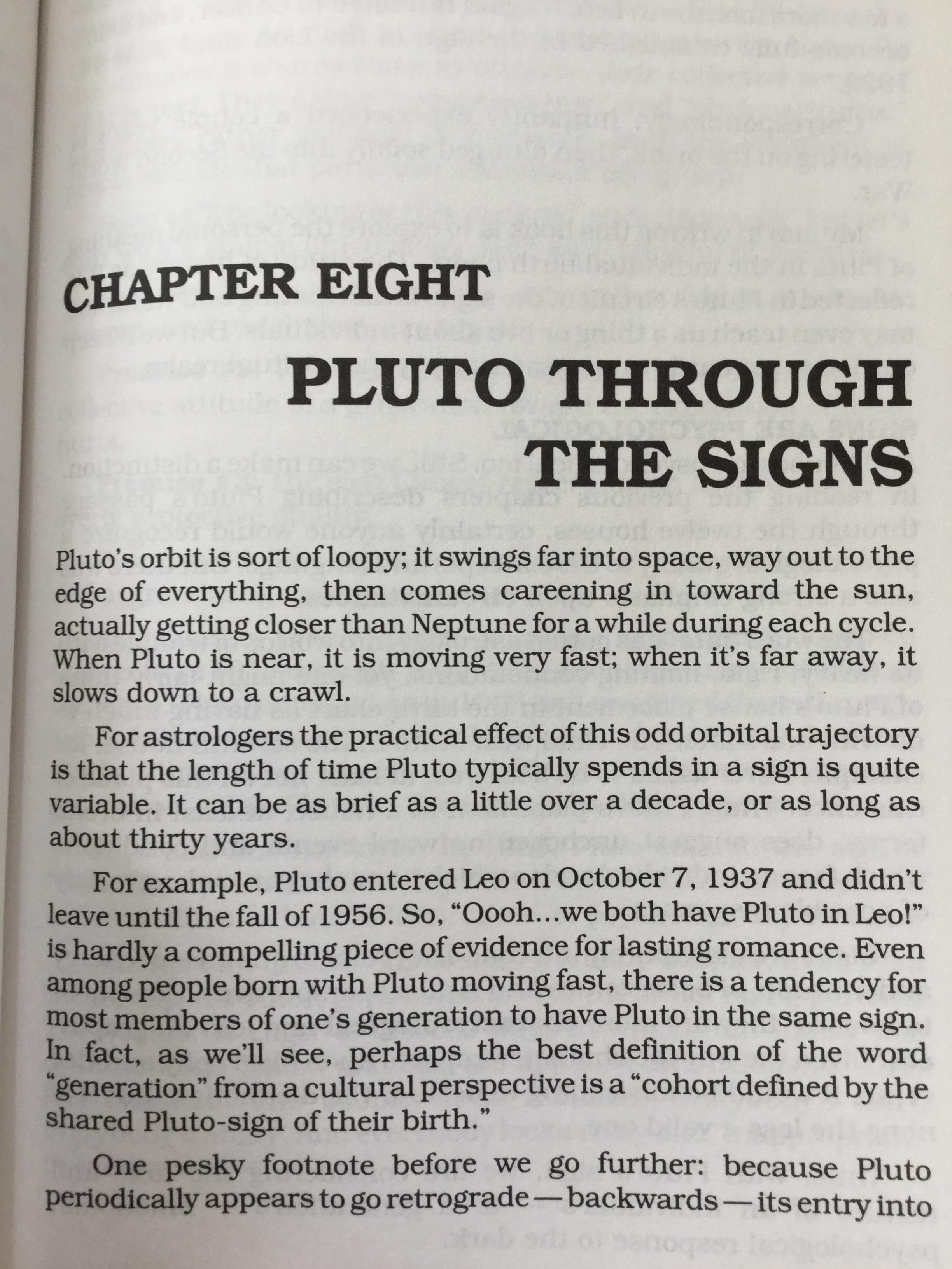 The Book of Pluto. ผู้เขียน Steven Forrest 0 กก.