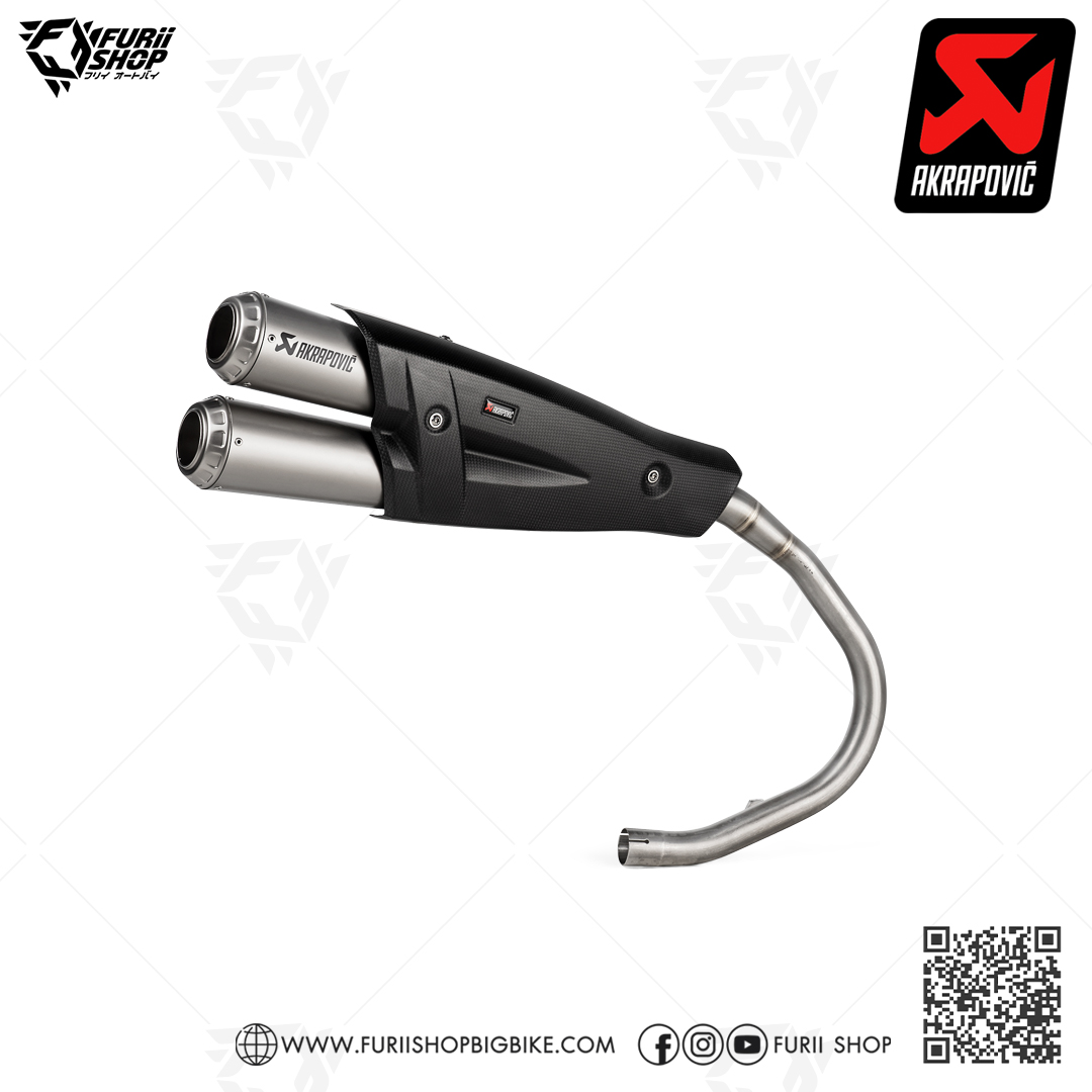 การ์ดท่อ Akrapovic Heat Guard Carbon : for Honda Monkey 2019-2023