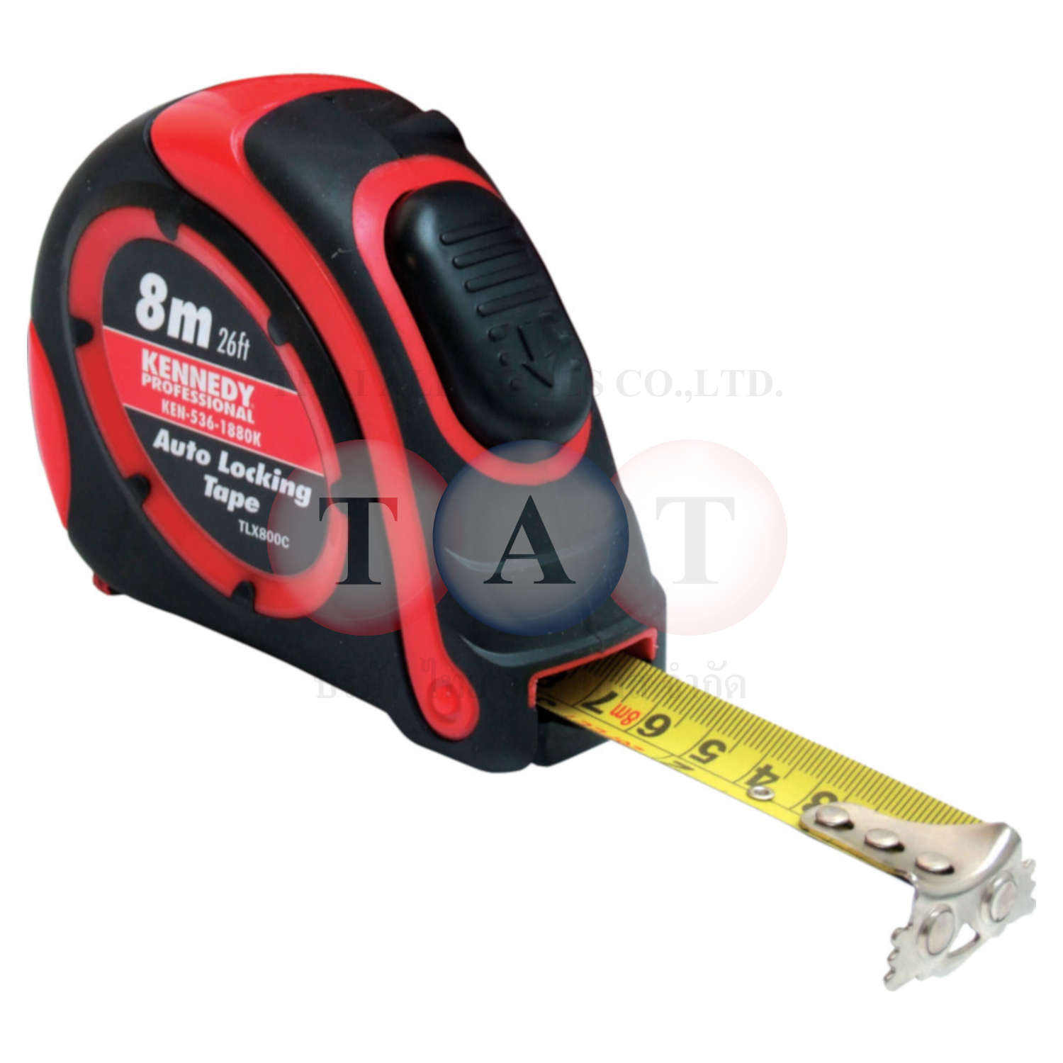 ตลับเมตร 8M/26' NYLON COATED DOUBLE SIDED STEEL TAPE KENNEDY