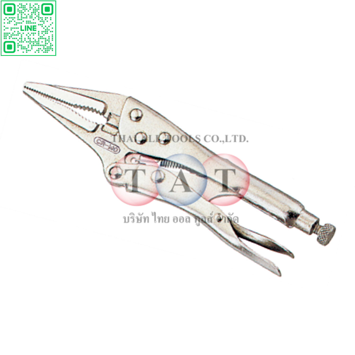 คีมล็อกปากแหลมขนาด 6 นิ้ว ขนาดหัว 1/2 LICOTA APT-39003A
