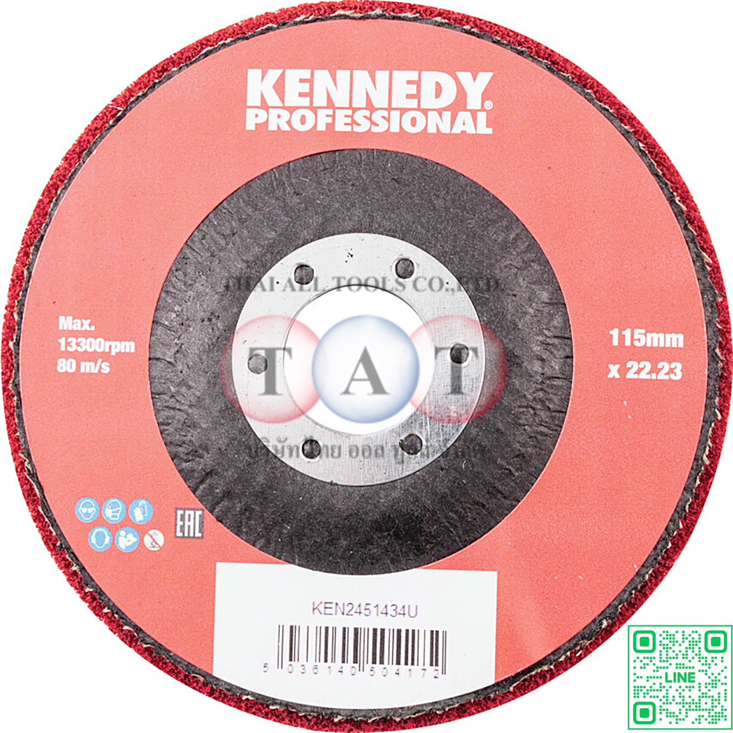 KEN2451434U Non-Woven Rapid Blend Disc, 115mm KENNEDY