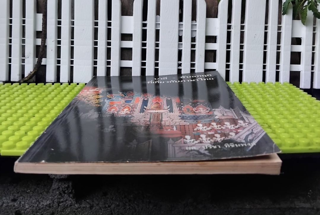 บาลี-สันสกฤต ที่เกี่ยวกับภาษาไทย โดย ปรีชา ทิชินพงษ์ รู้ลึกกับภาษาที่มีอิทธิพลกับภาษาไทยมากที่สุด มือ1