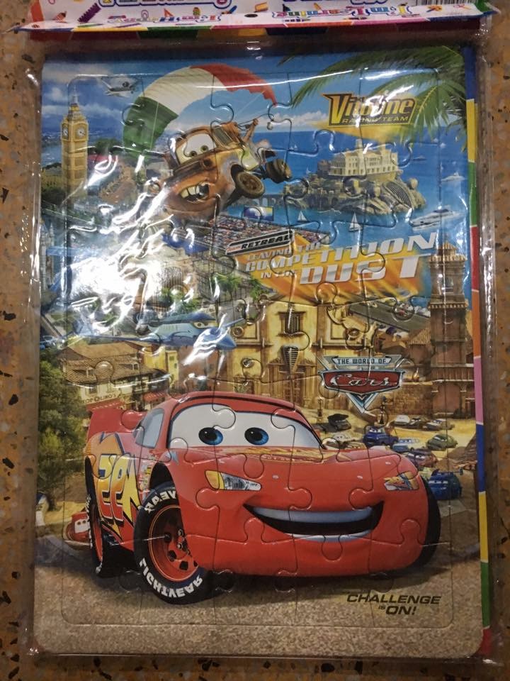 สมุดABC พร้อมจิ๊กซอว์ คละลาย