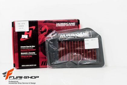กรองอากาศ มอเตอร์ไซค์ Hurricane สำหรับ CBR150 แบบผ้า