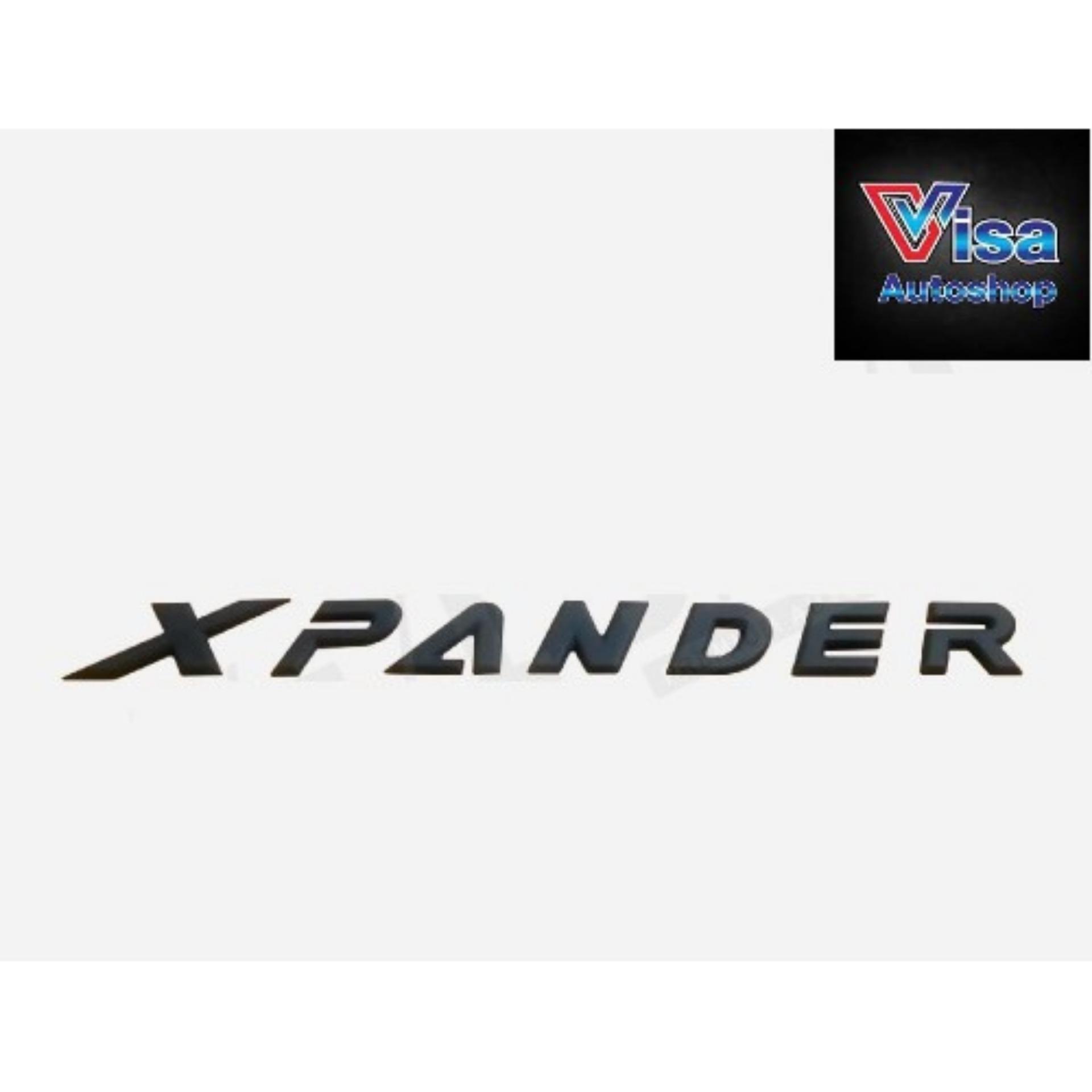 ตัวหนังสือ Xpander 3มิติ ตัวนูนฝากระโปรง (สีดำ)