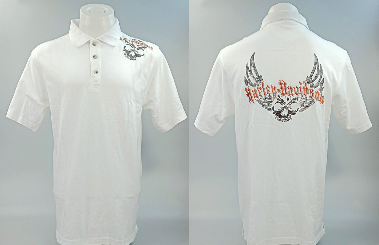 H-D Polo-Shirt #02 ไซส์ M,L,XL