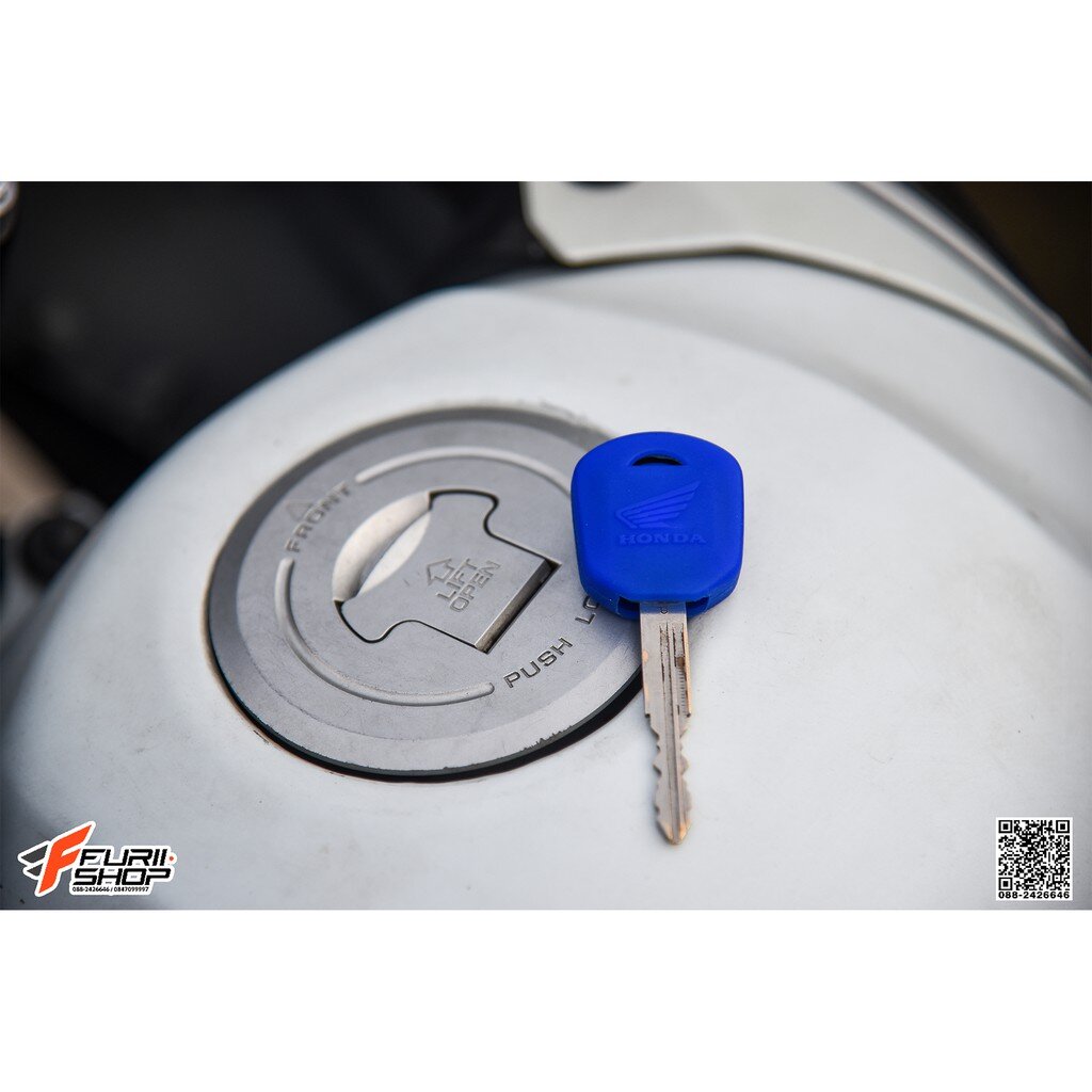 ซิลิโคนหุ้มกุญแจ HONDA สีน้ำเงิน FOR CB500X F R