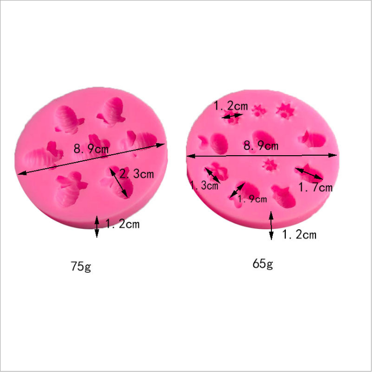 พิมพ์ซิลิโคน ผึ้ง เลือกแบบ