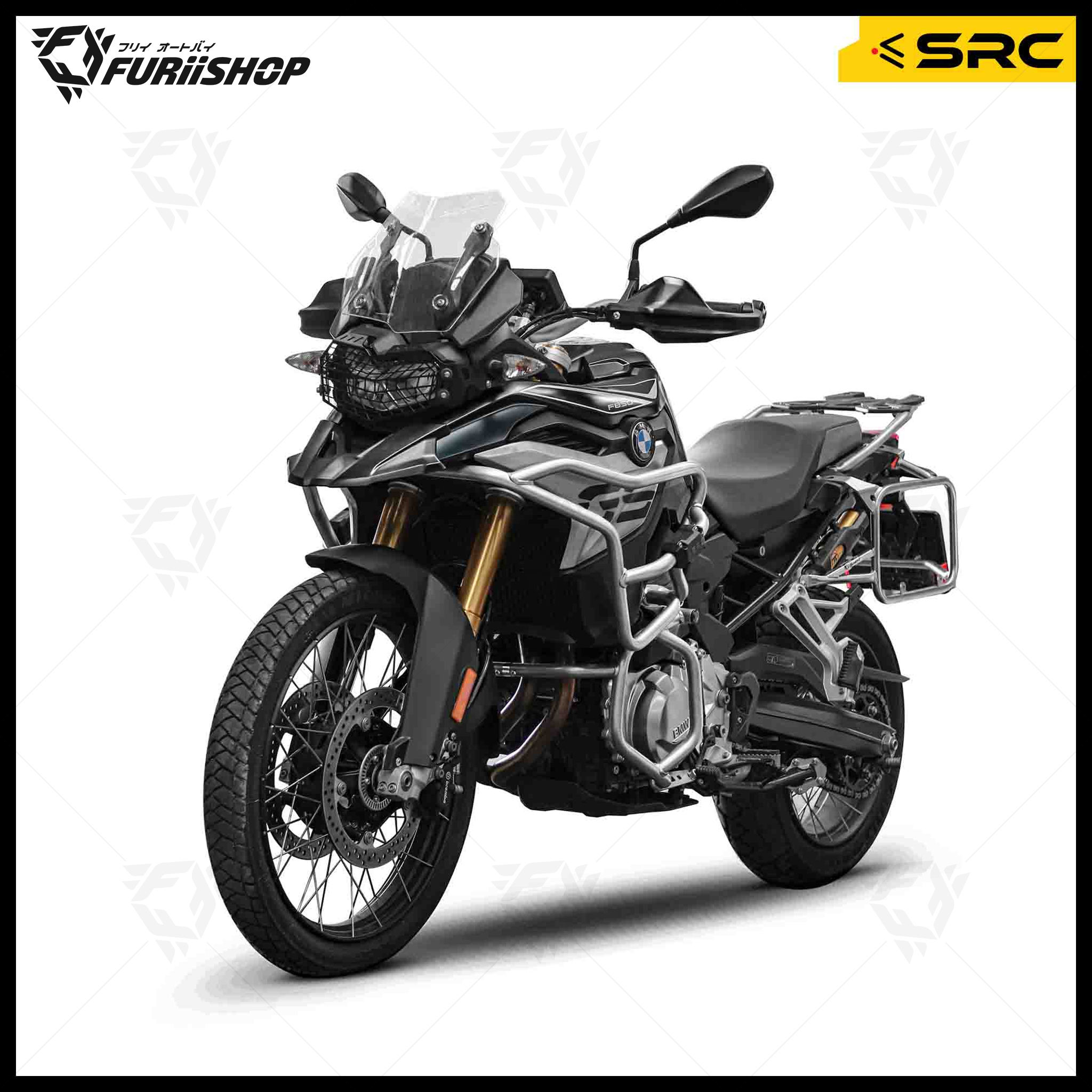 แคชบาร์ SRC CRASH BAR FULL FOR BMW F750 GS / F850 GS