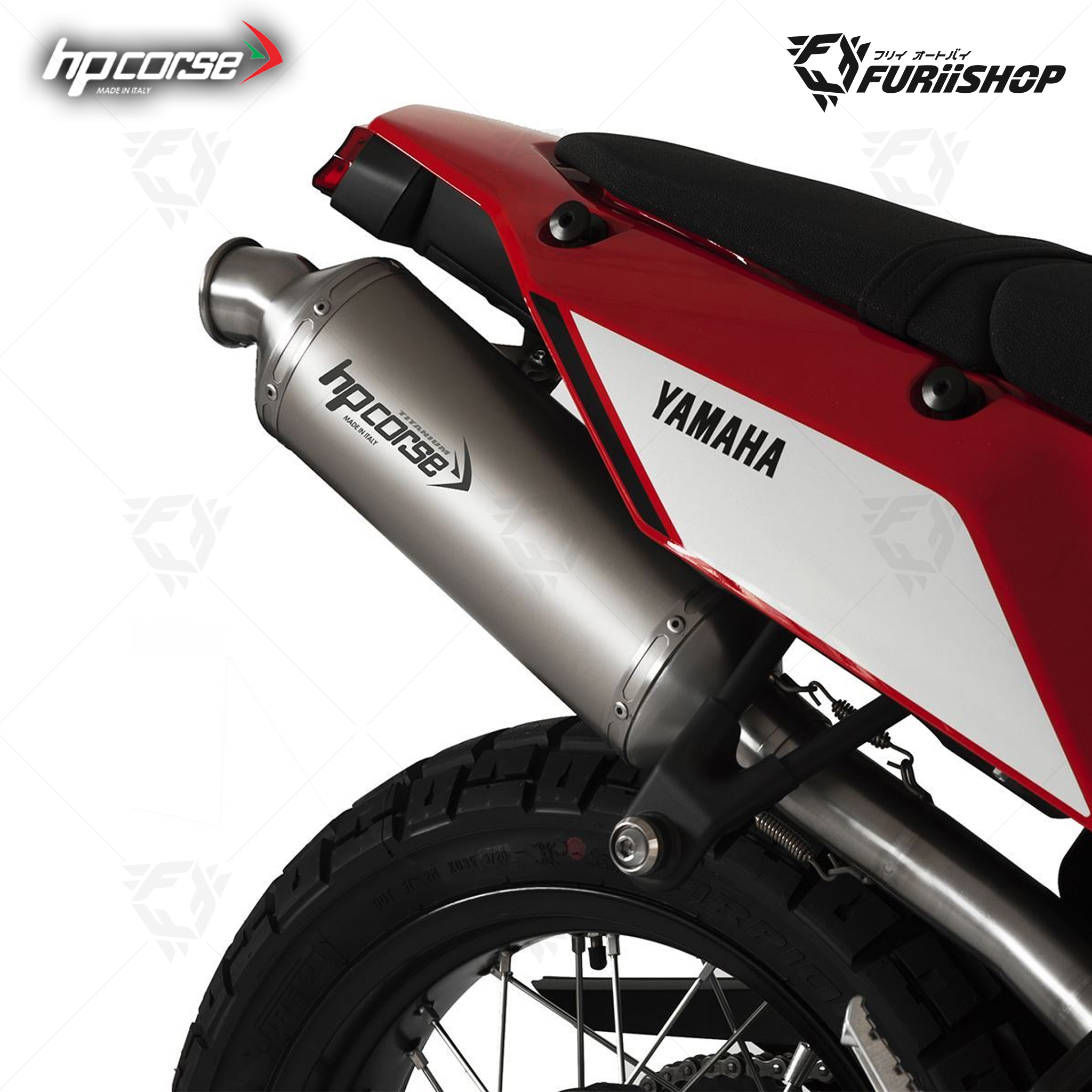 ท่อแต่ง HP Corse - Slip On SP-1 Short Titanium