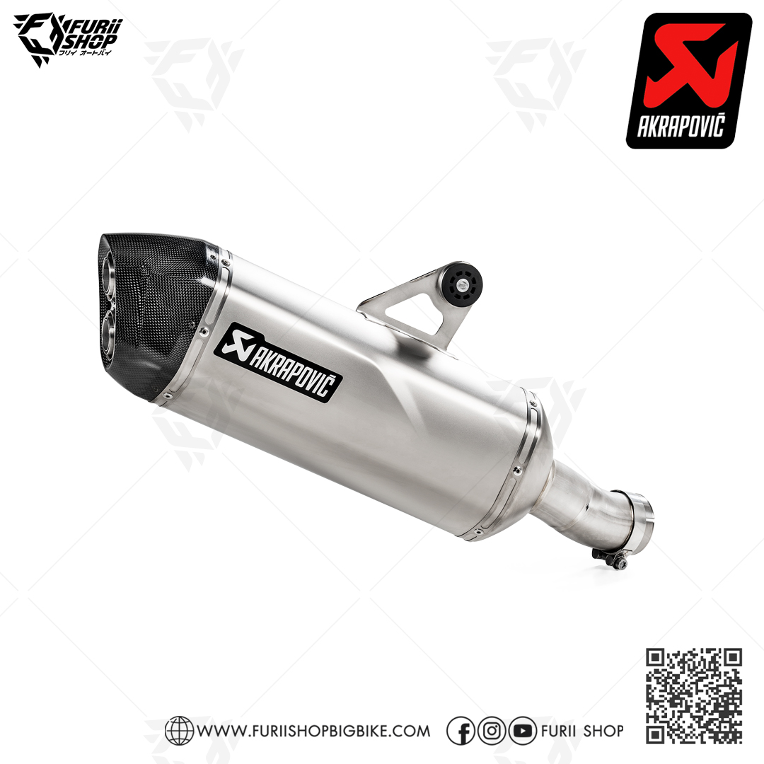 ท่อ Akrapovic Slip on Titanium new shape for BMW R1200GS 09-18'