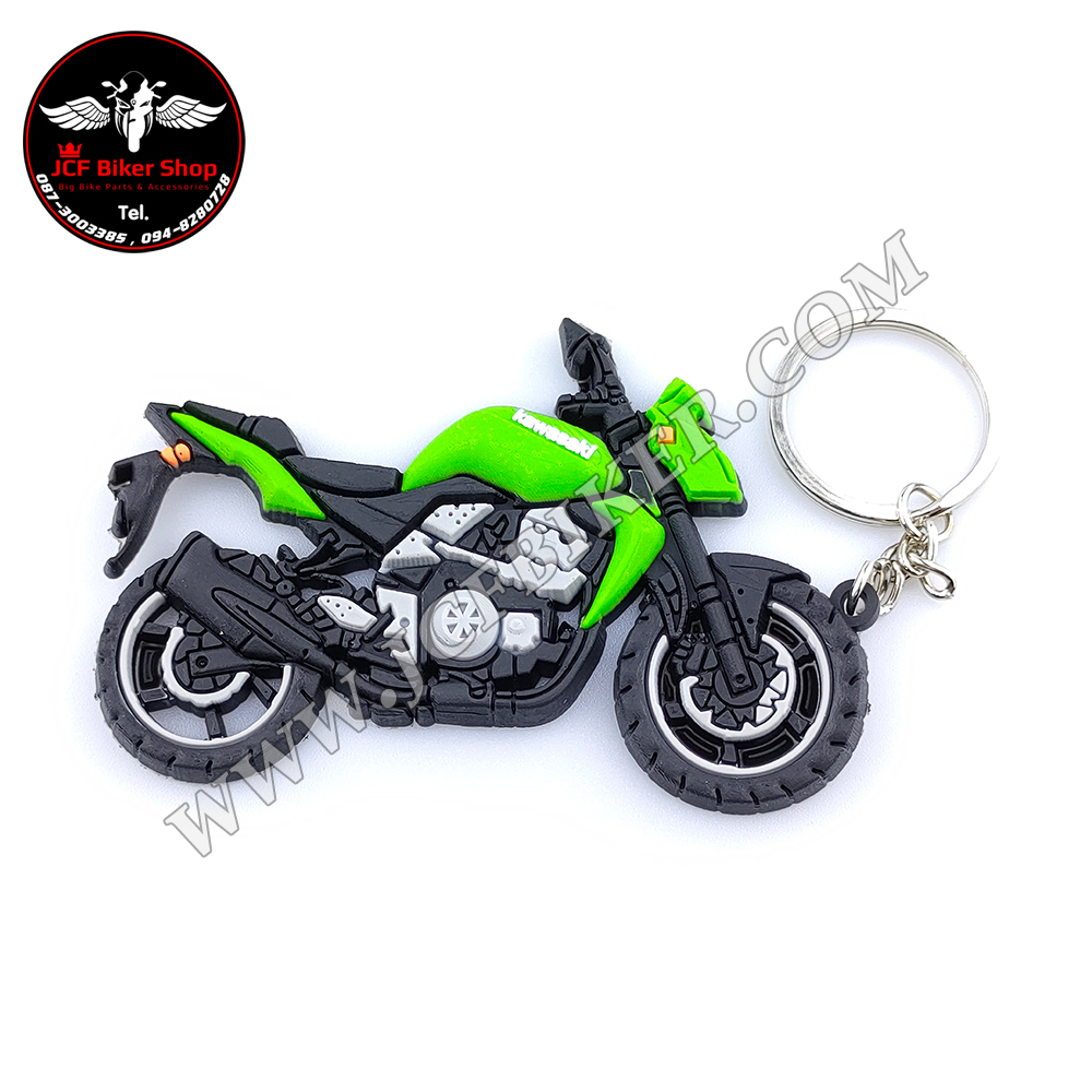 พวงกุญแจรูปมอเตอร์ไซค์ บิ๊กไบค์ รถ Kawasaki ER6N