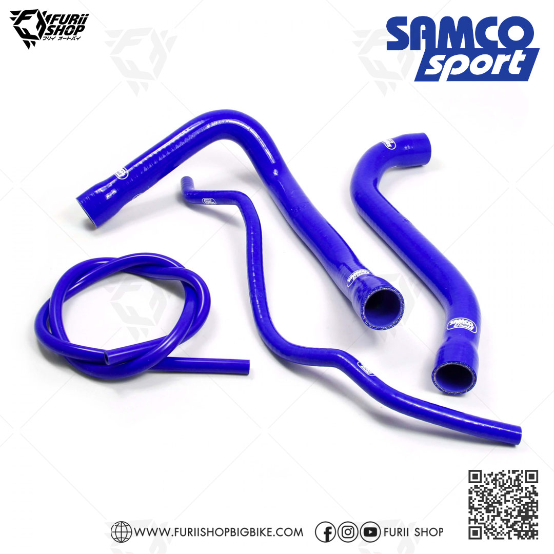 ท่อหม้อน้ำ Samco Sport Radiator Hose Kit (Blue) : for BMW S1000RR 2009-2014 /HP4