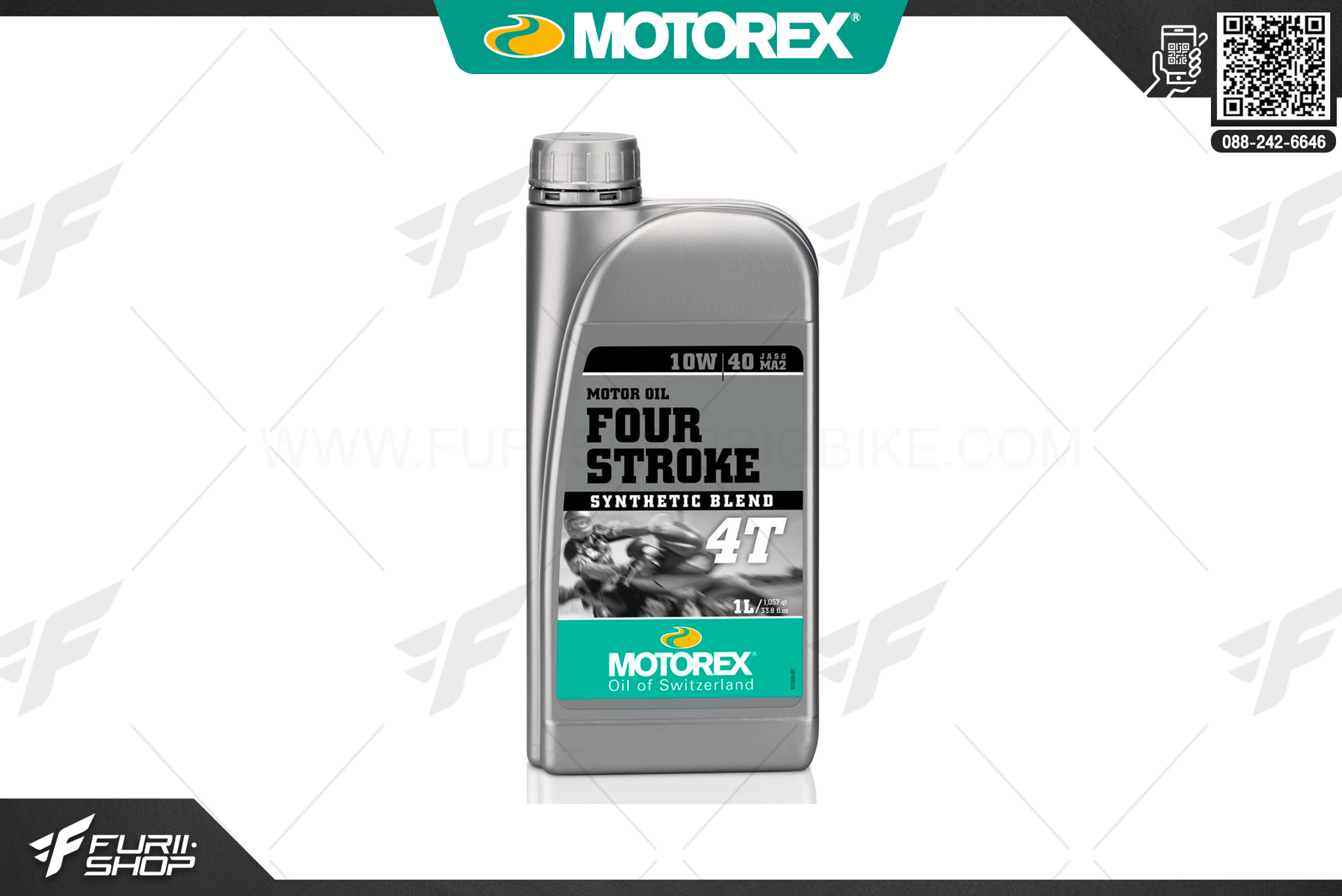 น้ำมันเครื่องมอเตอร์ไซค์ FOUR-STROKE 4T