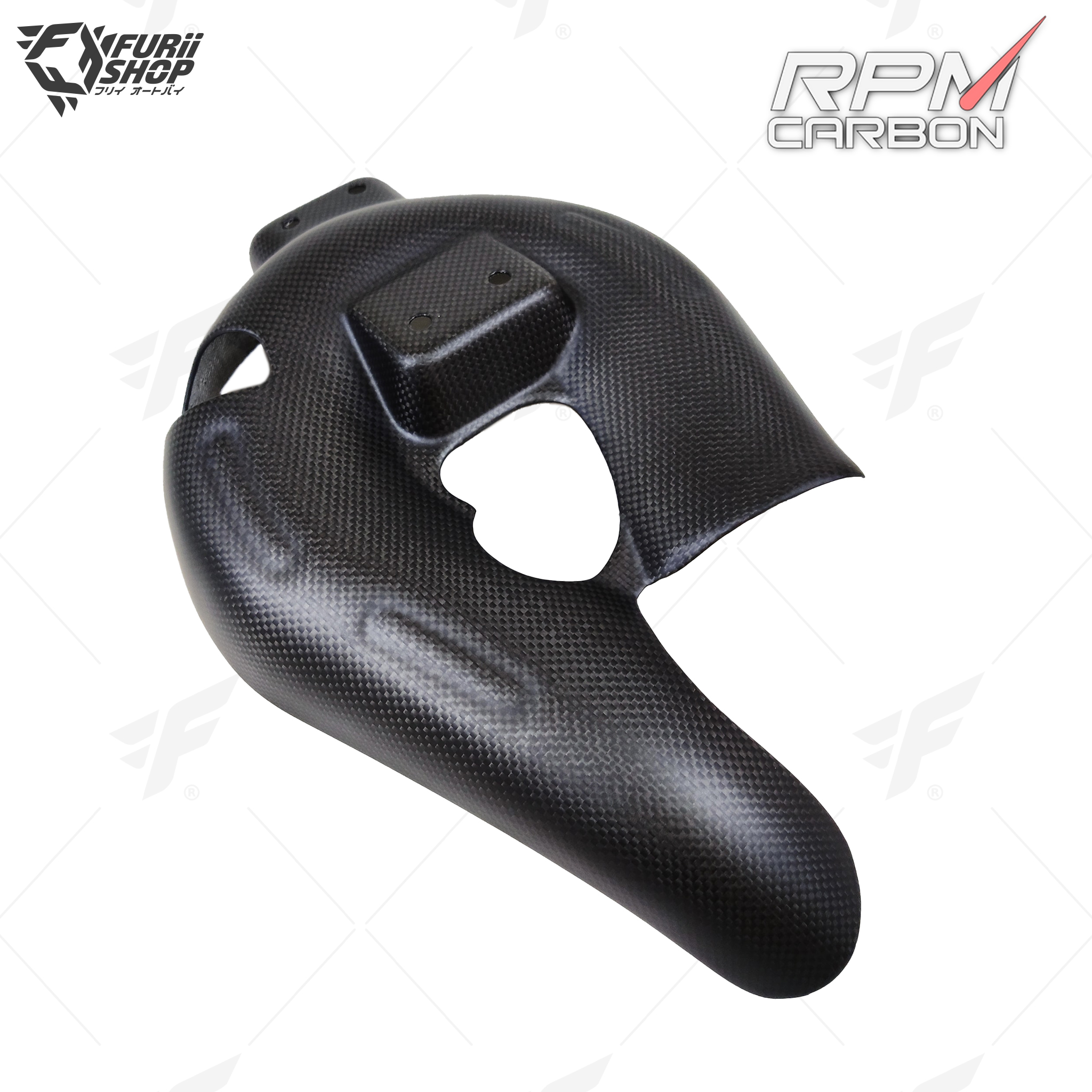 ครอบท่อ (akra version) RPM Carbon exhaust cover (akra version) : for Ducati Panigale 899/959/1199/1299/V2 2012+