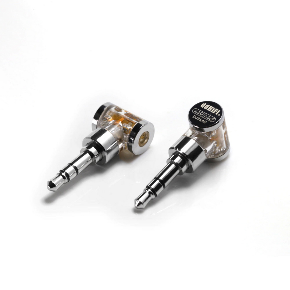 ขาย DD DJ35AR แจ็คแปลงหูฟัง 2.5 Balanced เป็น มาตรฐาน 3.5 หัวแจ็คชุบ Rhodium