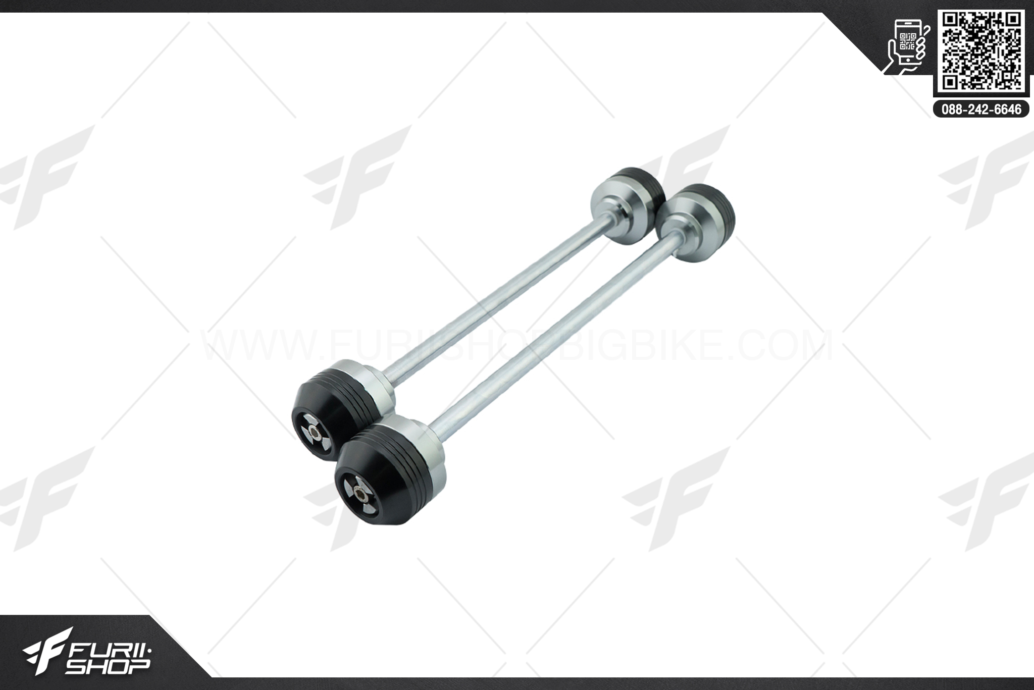 แกนล้อหน้า+หลัง GTR Evolution For Honda Monkey125