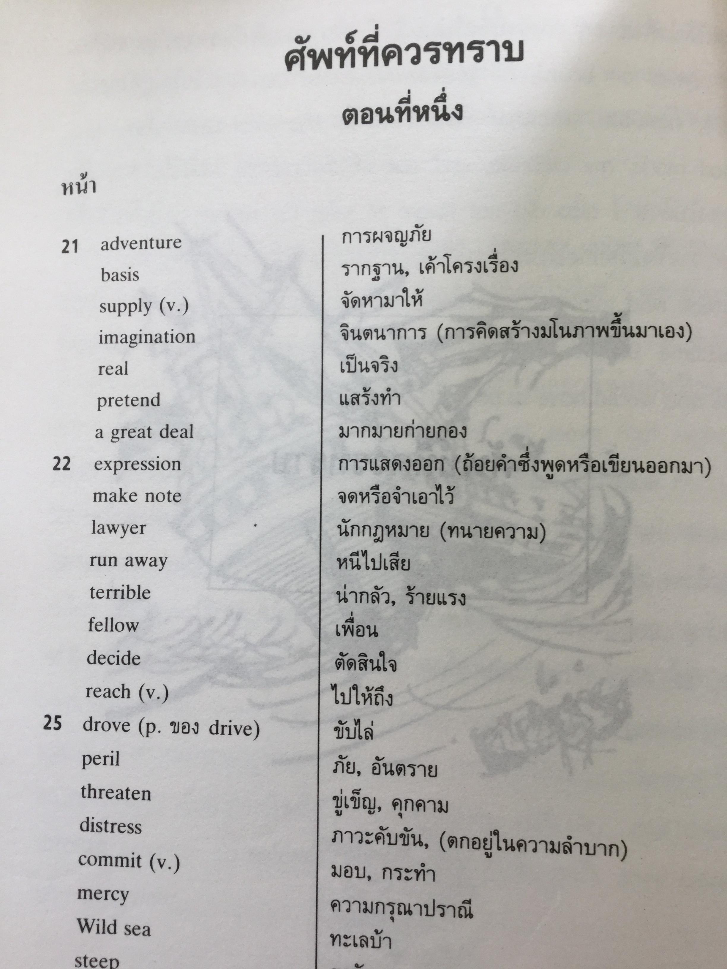 เรียนอังกฤษจากเรื่อง โรบินสัน ครูโซ บทประพันธ์อมตะของ Daniel Defoe แปลโดย ร้อยโท นิพนธ์ กาบสลับพล 2 กก.