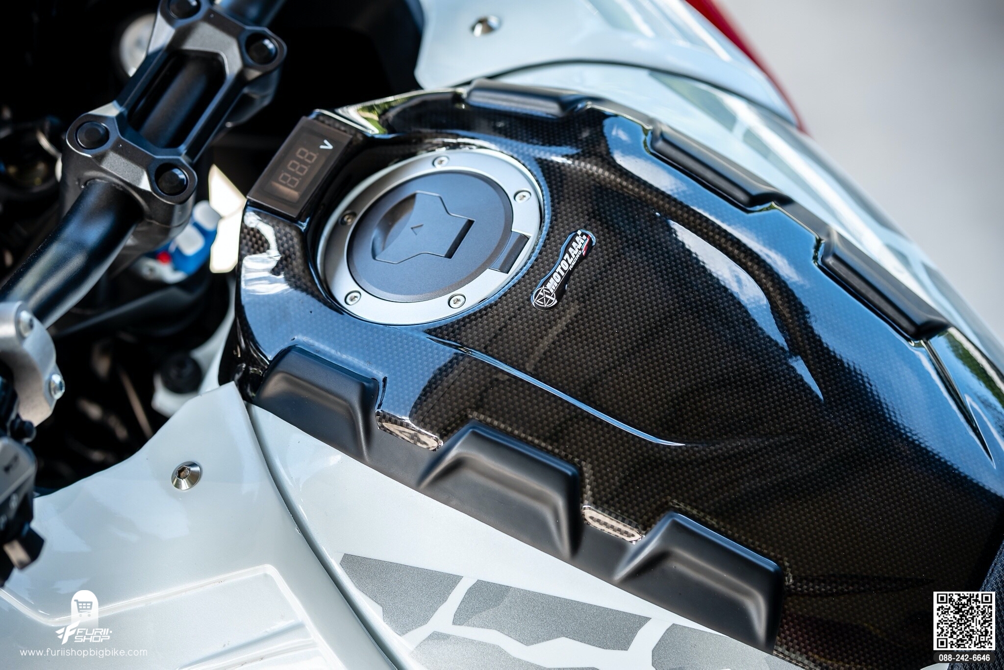 ครอบถังน้ำมัน มีวัดโวล์ MOTOZAAA FOR CB500X 2014-2019