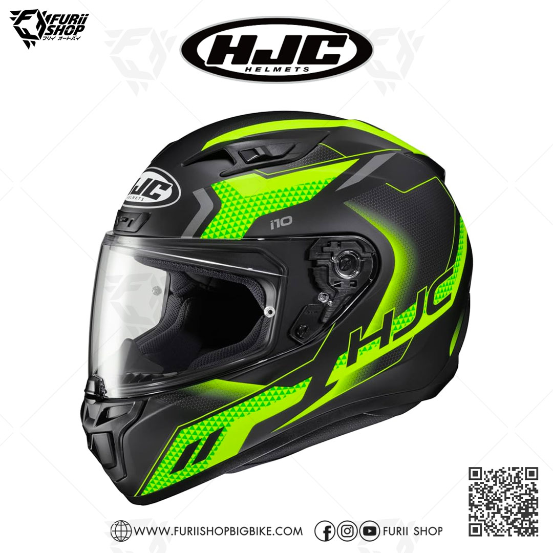 หมวกกันน็อคเต็มใบ HJC I10 PLUS : ROBUST MC3HSF