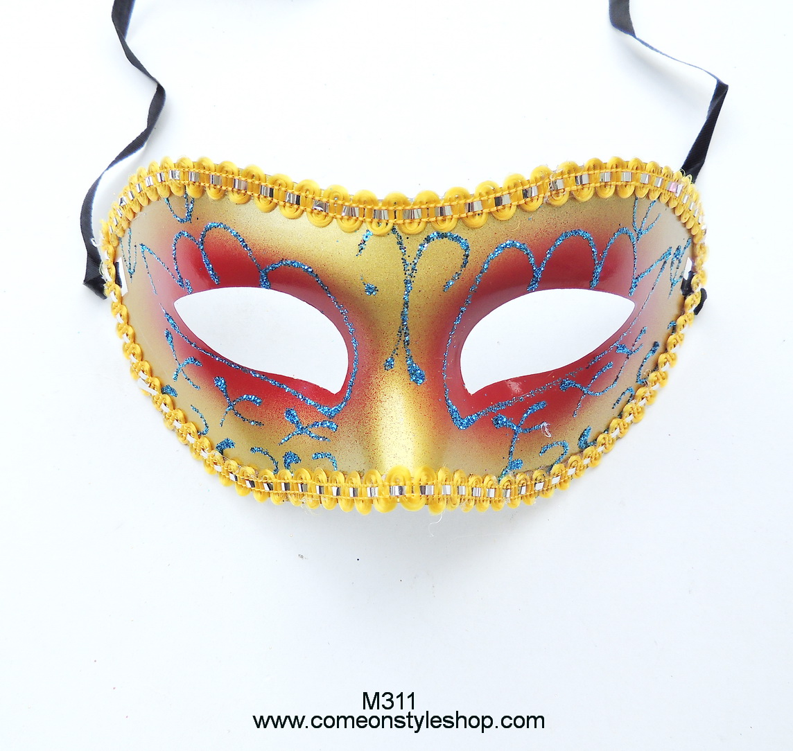 หน้ากากสไตล์เวนิสคลาสสิค หน้ากากออกงาน ปาร์ตี้ การแสดงแฟนซี คอสเพลย์ Venice classic Fancy Masquerad