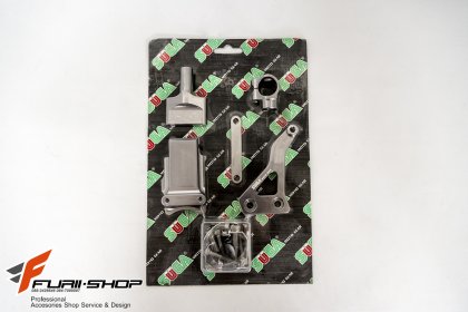 ขาจับกันสะบัด SUGA สีเงิน FOR KAWASAKI ER6N