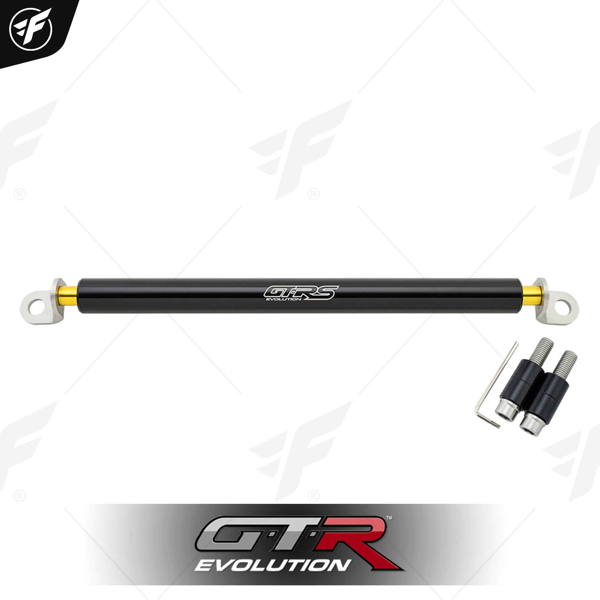 บาร์อเนกประสงค์ ยึดรูกระจก (บู๊ชรอง+น็อต) GTRS FORZA-350,300/ADV-150 ทอง