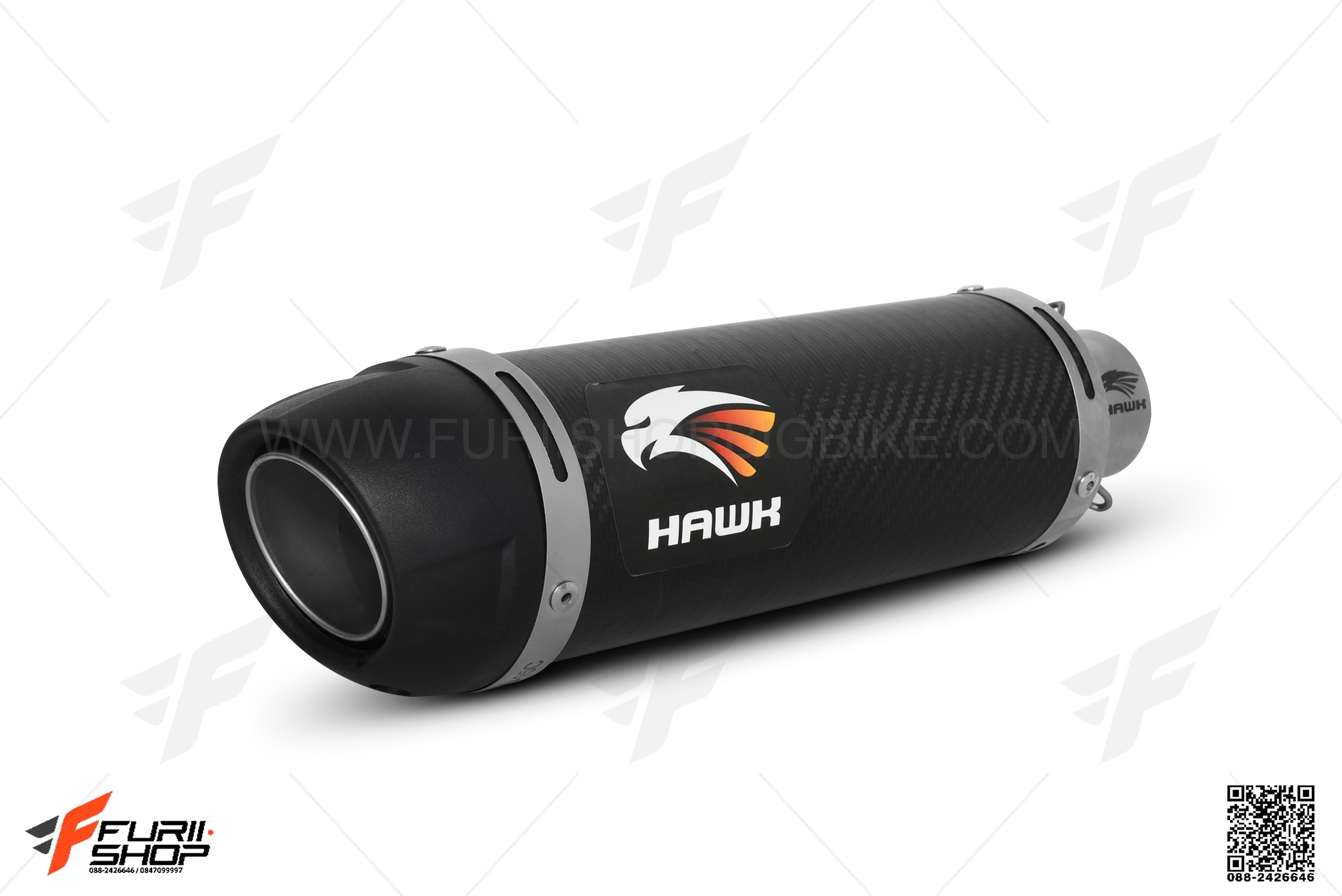 ท่อ HAWK CARBON FOR KAWASAKI NINJA300 Z300