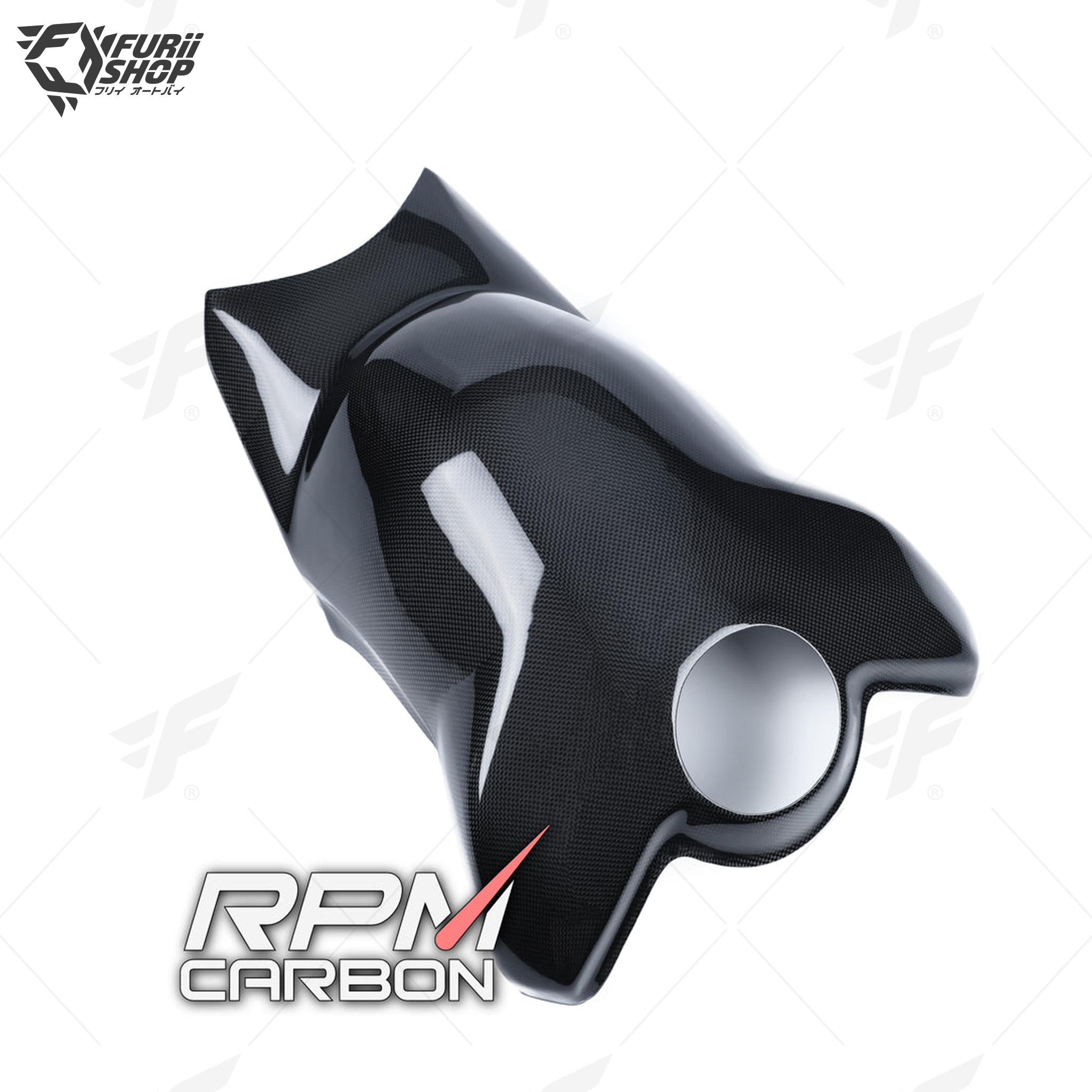 ครอบถังเต็ม RPM Carbon Full Tank Cover : for Ducati Panigale V4/Streetfighter V4 2018-2021