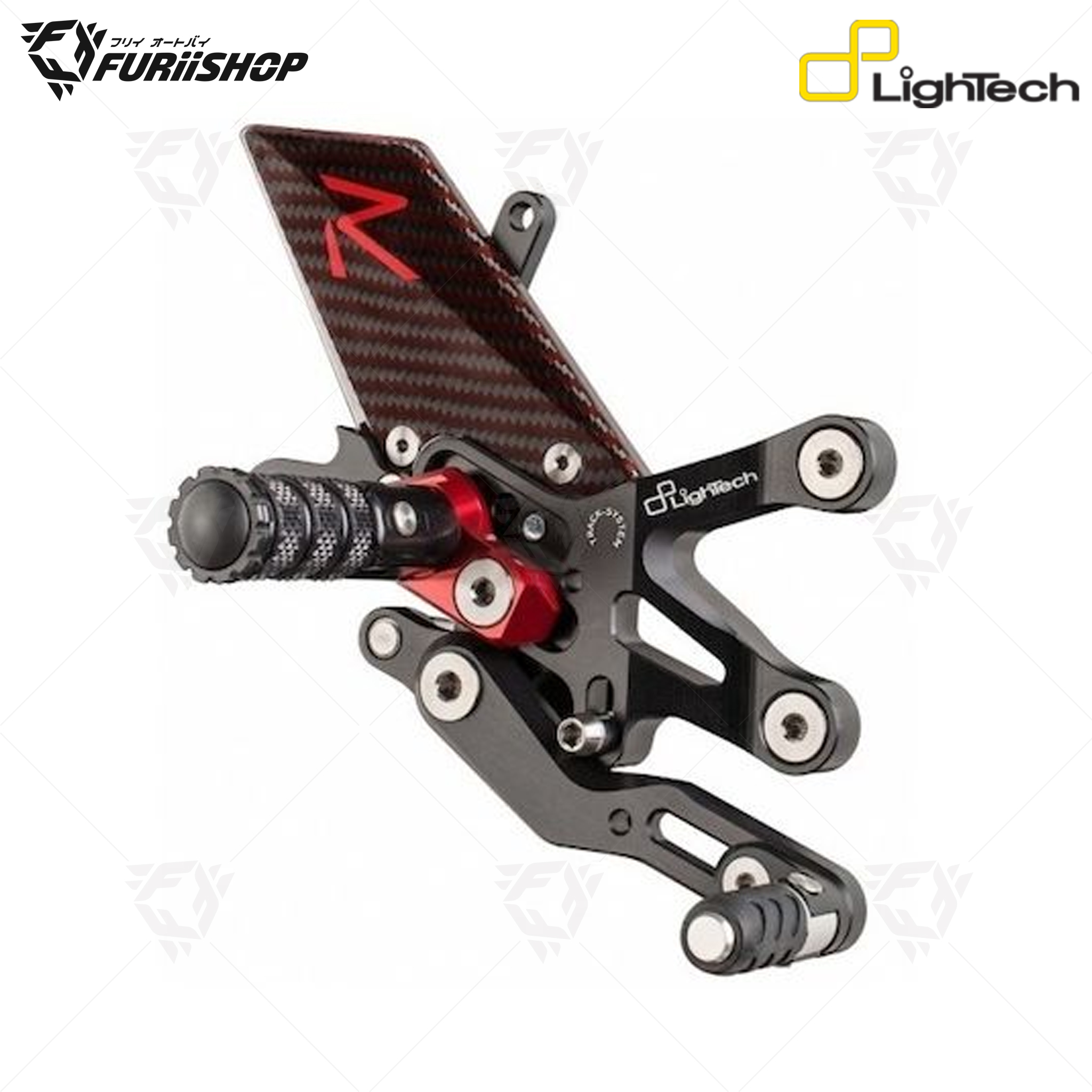 พักเท้า LIGHTECH R VERSION For : CBR1000RR 2017