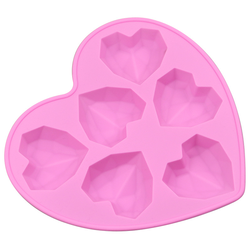 พิมพ์ซิลิโคนขนม พิมพ์วุ้น หัวใจ ไม้ทุบ เลือกแบบ