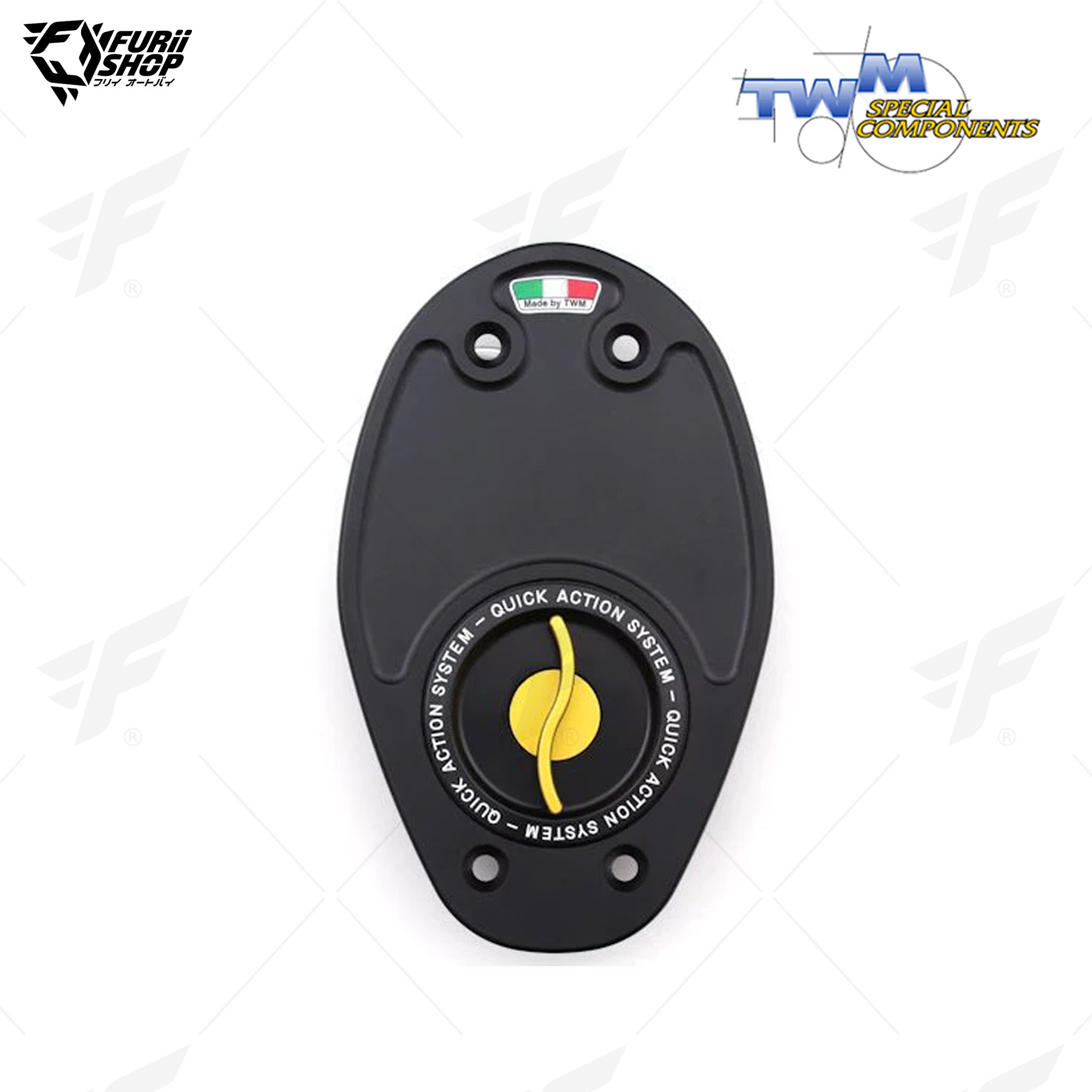 ฝาถังน้ำมัน Aluminium Fuel Cap TWM TDPR.02 : for Ducati MULTISTRADA/GT 1000 / SPORT 1000/749/999