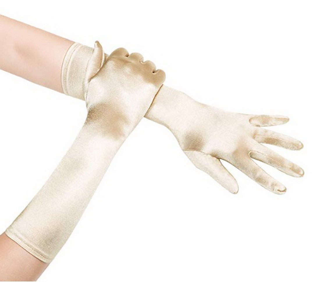 ถุงมือออกงาน แบบยาว ถุงมือเจ้าสาว ถุงมือแฟนซี