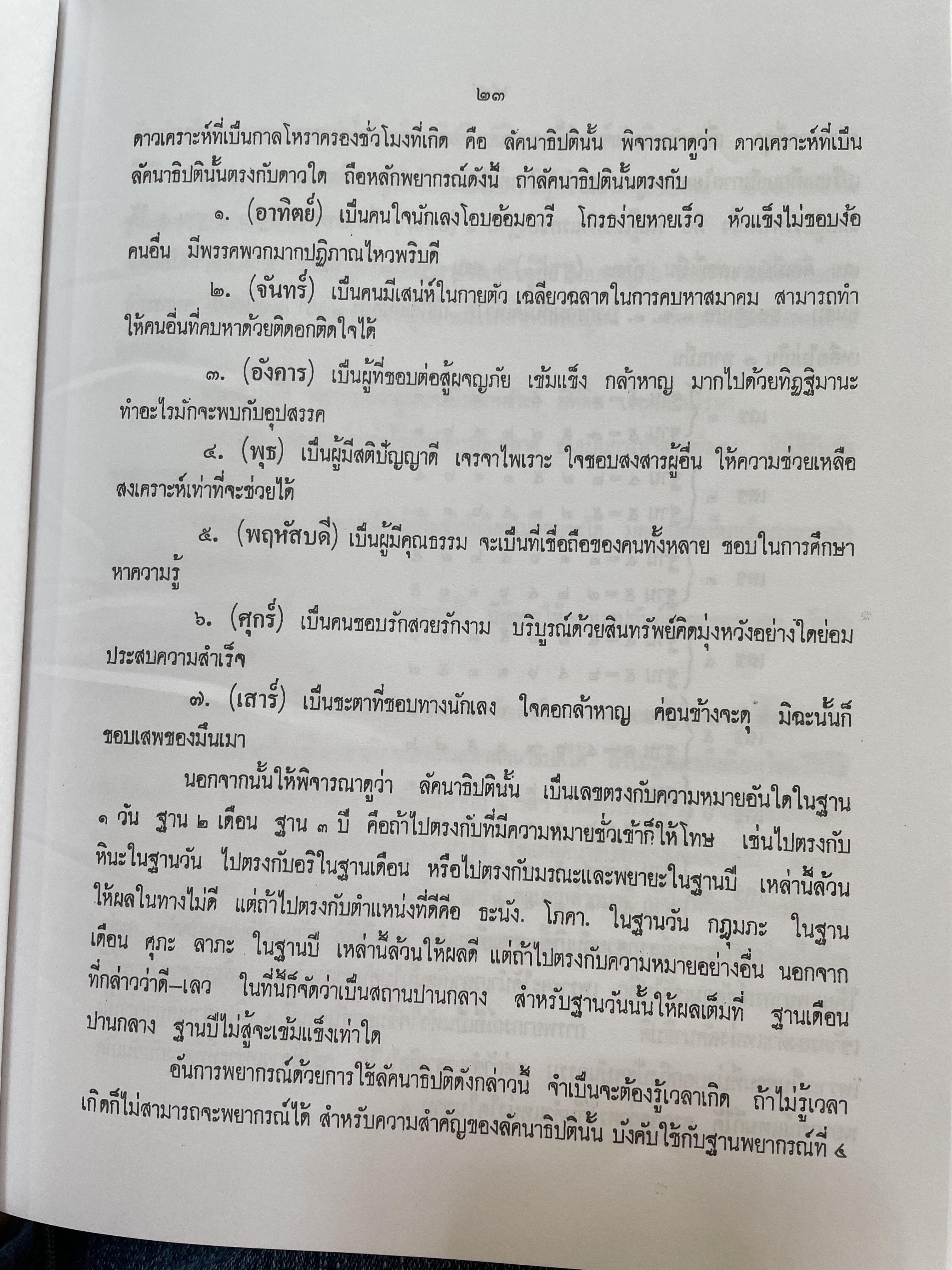 โหราศาสตร์เบื้องต้น ผู้เขียน อาจารย์เทพย์ สาริกบุตร 1,200 กรัม